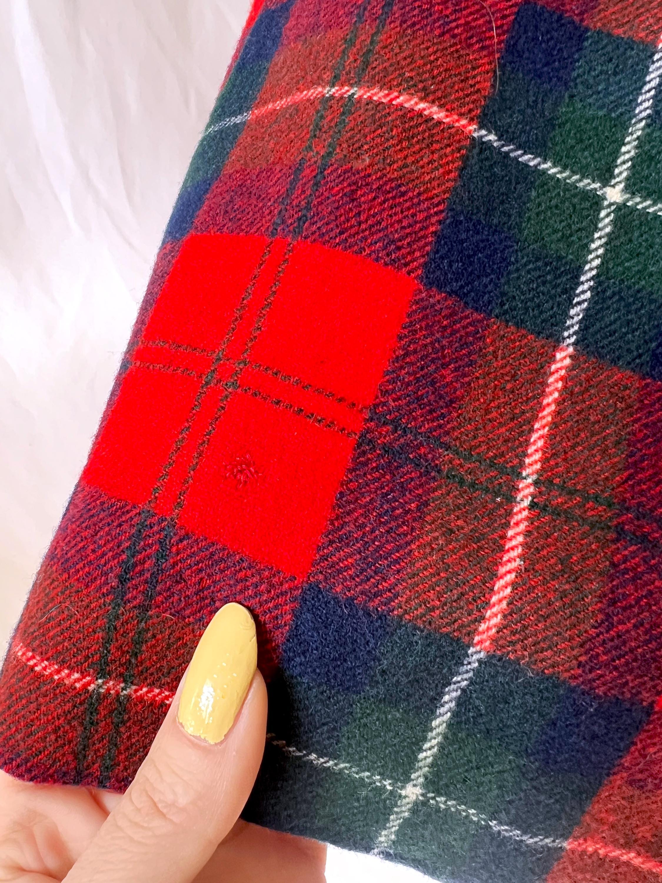 pendleton tartan plaid dress  small