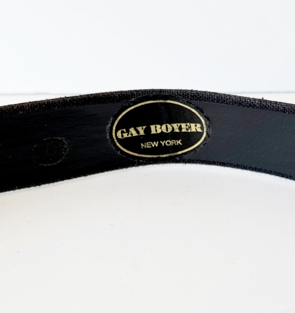 Vntg Gay Boyer Bunny Rabbit Belt 29 inch waist