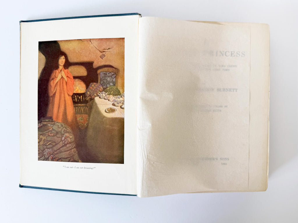 1925 A Little Princess by Frances Hodgson Burnett, Ethel Franklin Betts (Illustrator)