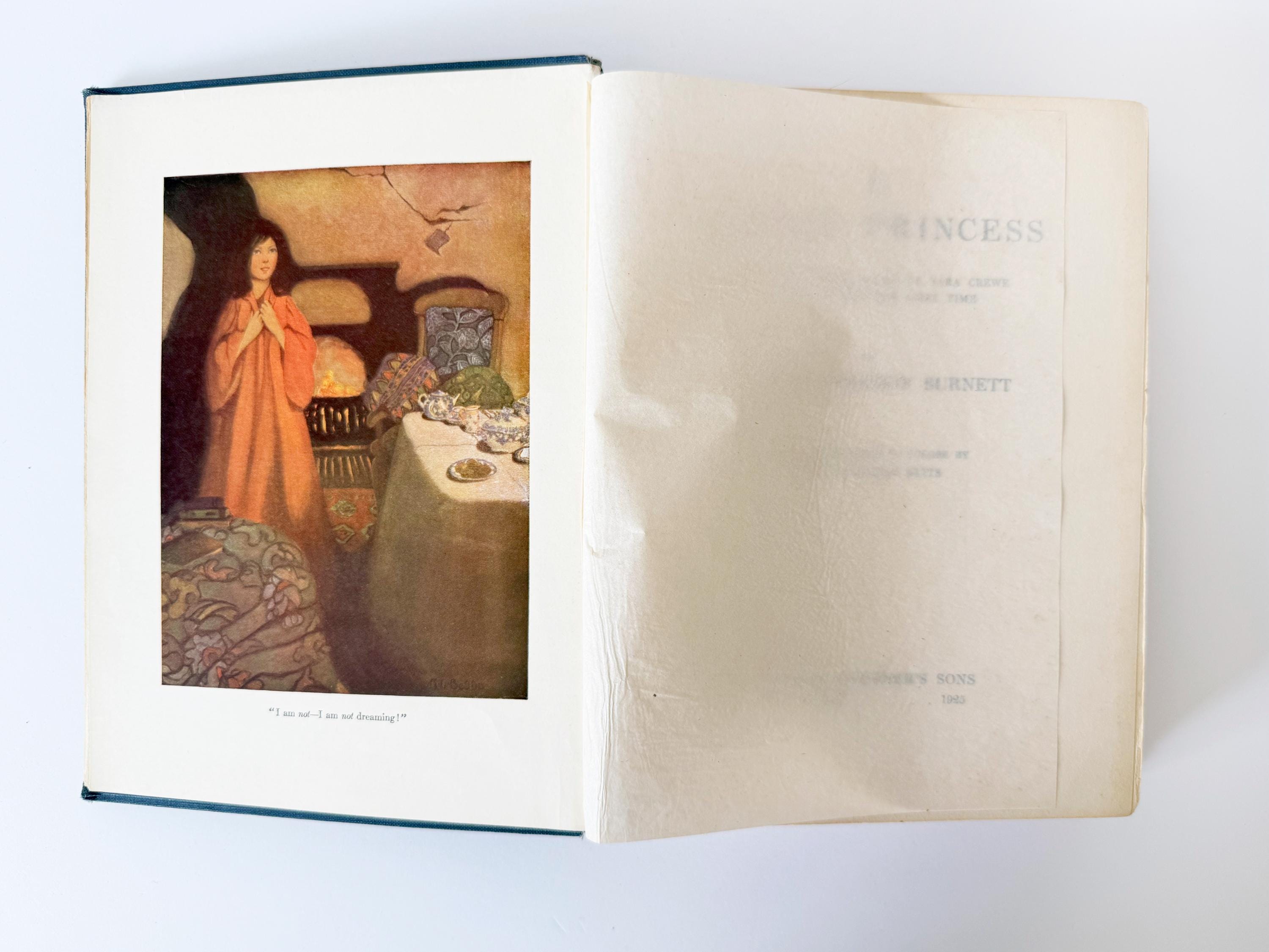 1925 A Little Princess by Frances Hodgson Burnett, Ethel Franklin Betts (Illustrator)