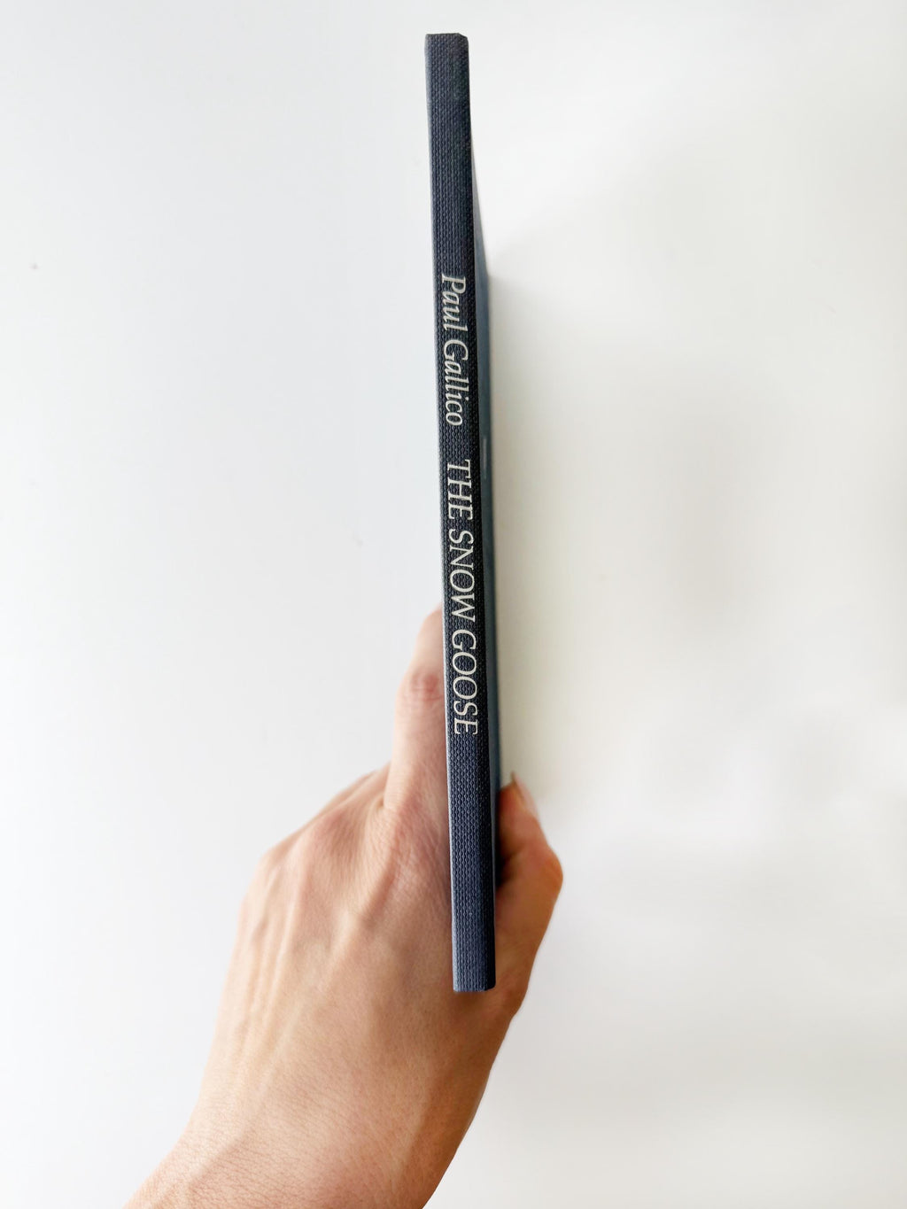 The Snow Goose by Paul Gallico, 1985 vintage hardcover book, novella