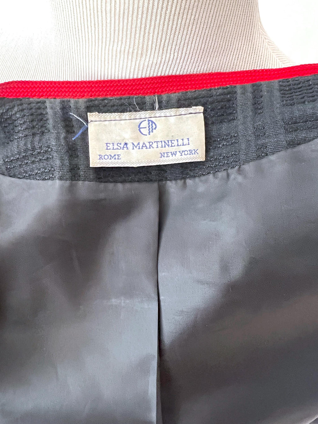 1980s elsa martinelli cropped blazer jacket small