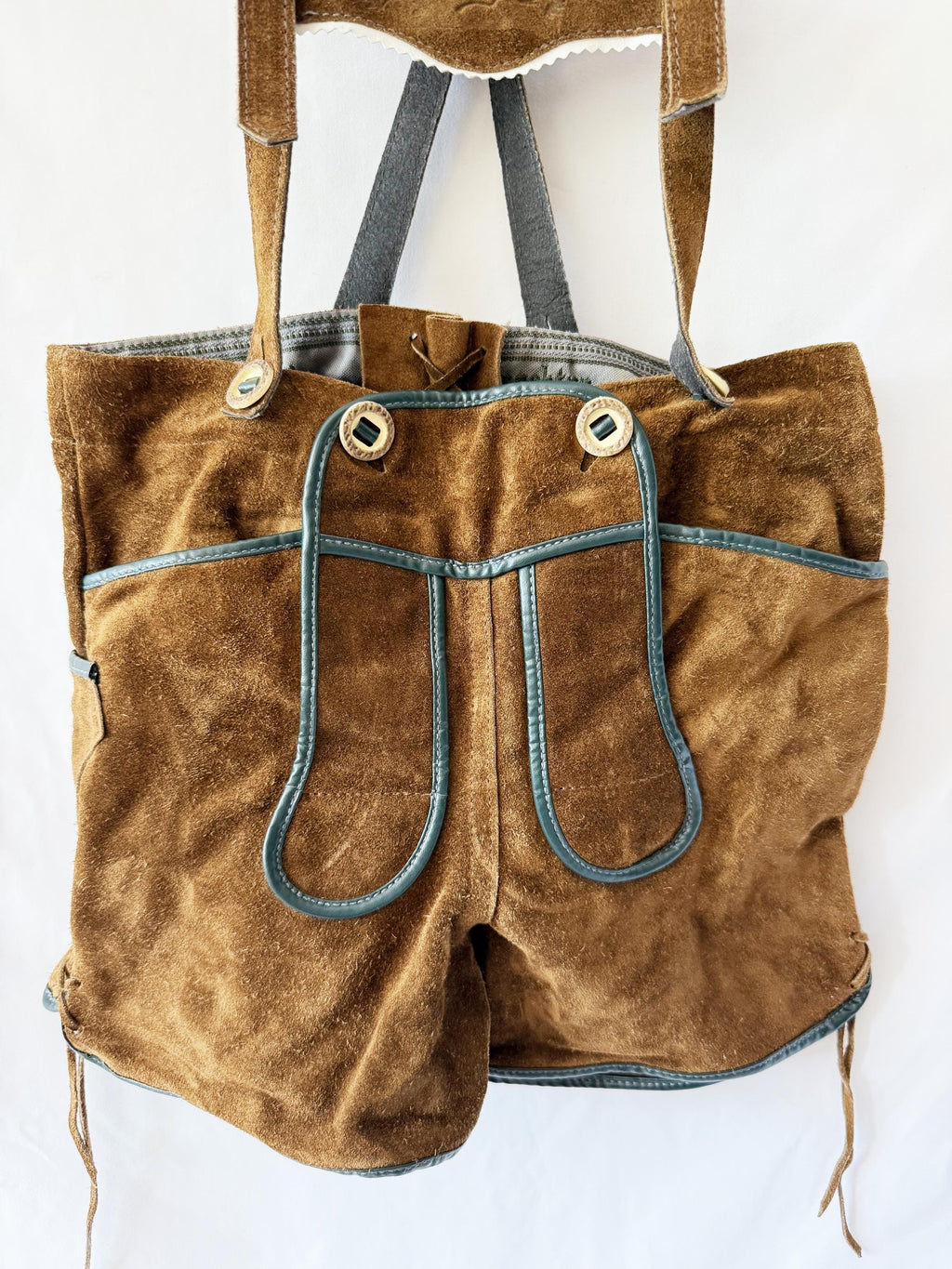 Brown suede leather LEDERHOSEN St. Peter’s Trachten Kids Oktoberfest