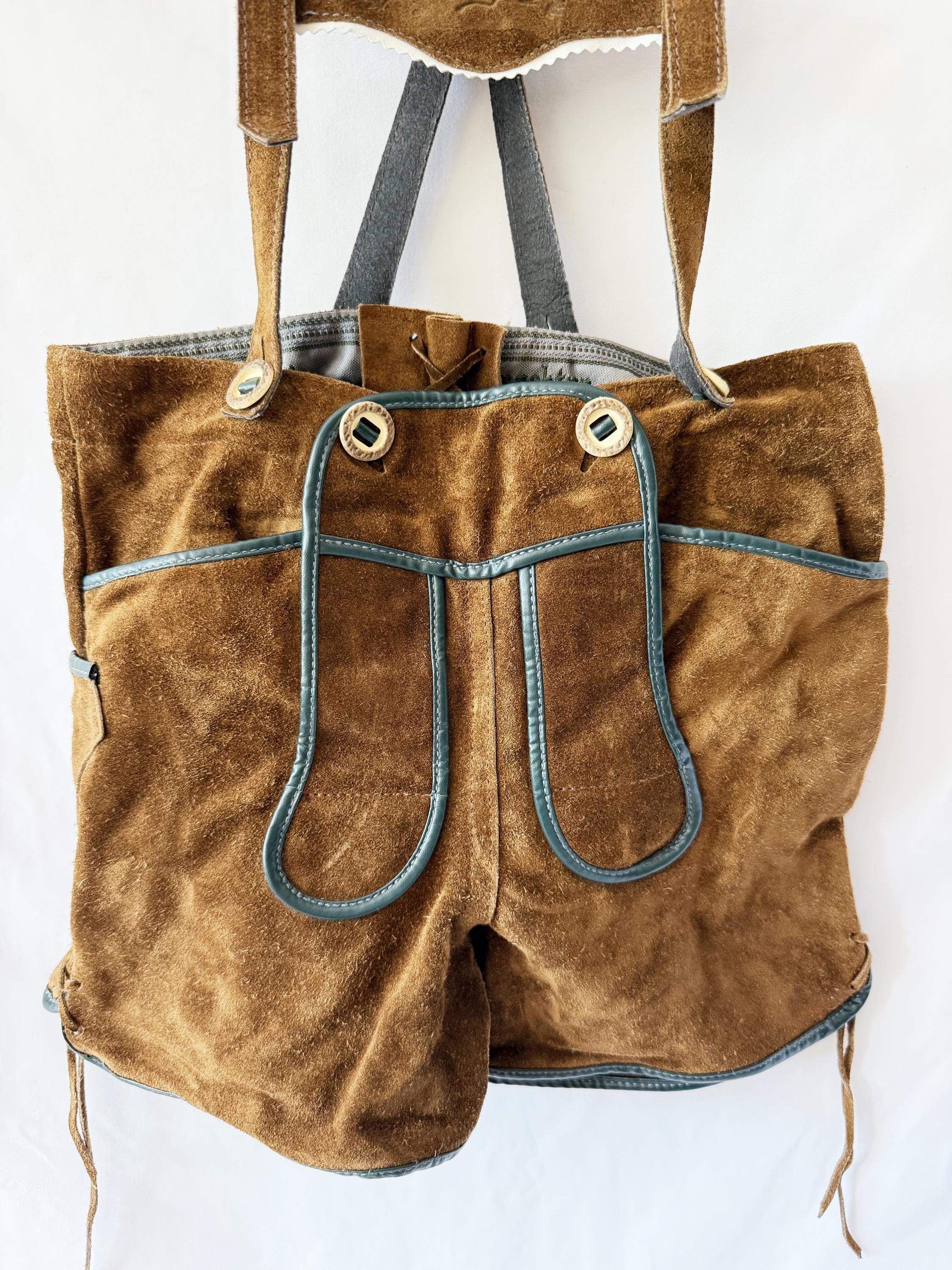 Brown suede leather LEDERHOSEN St. Peter’s Trachten Kids Oktoberfest