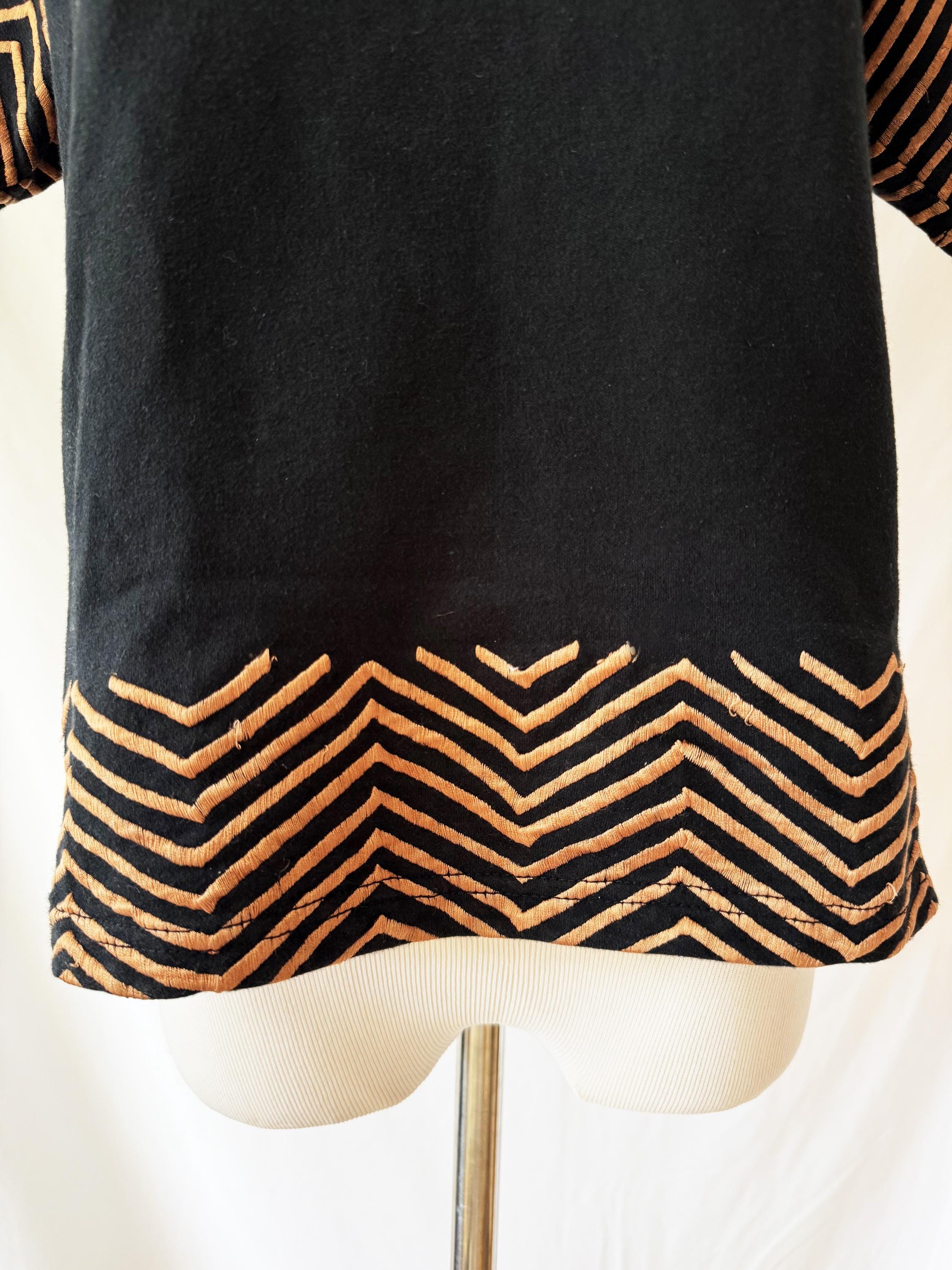 Vintage Michael Simon Lite Embroidered T-Shirt Sm/M