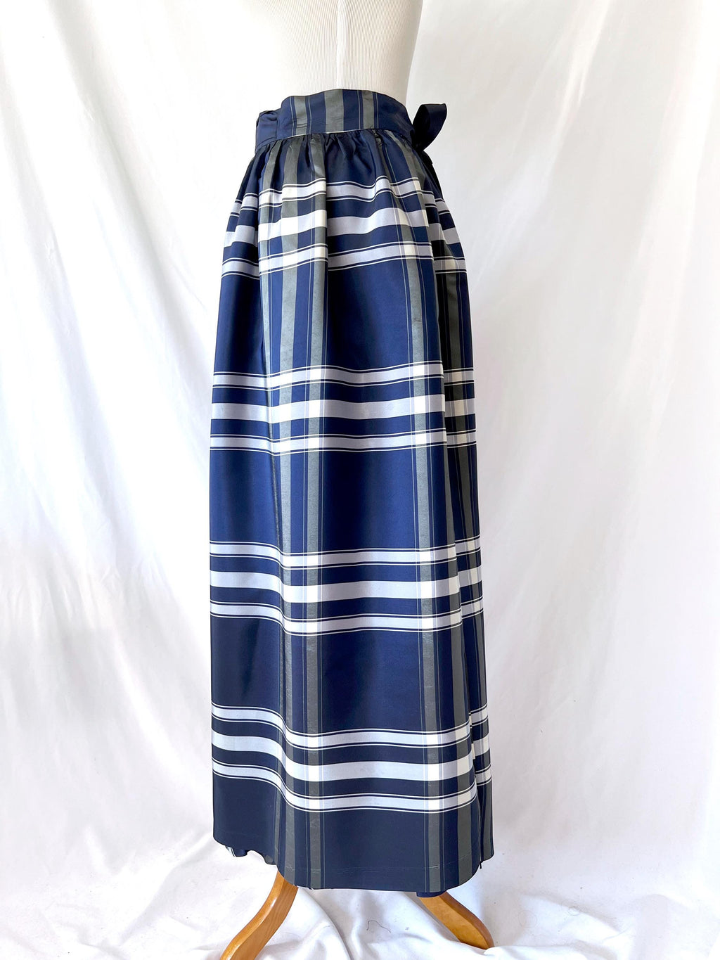 ellen tracy plaid ball gown skirt small