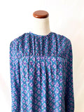 Vintage 90s Babydoll Dress / Leslie Fay / medium
