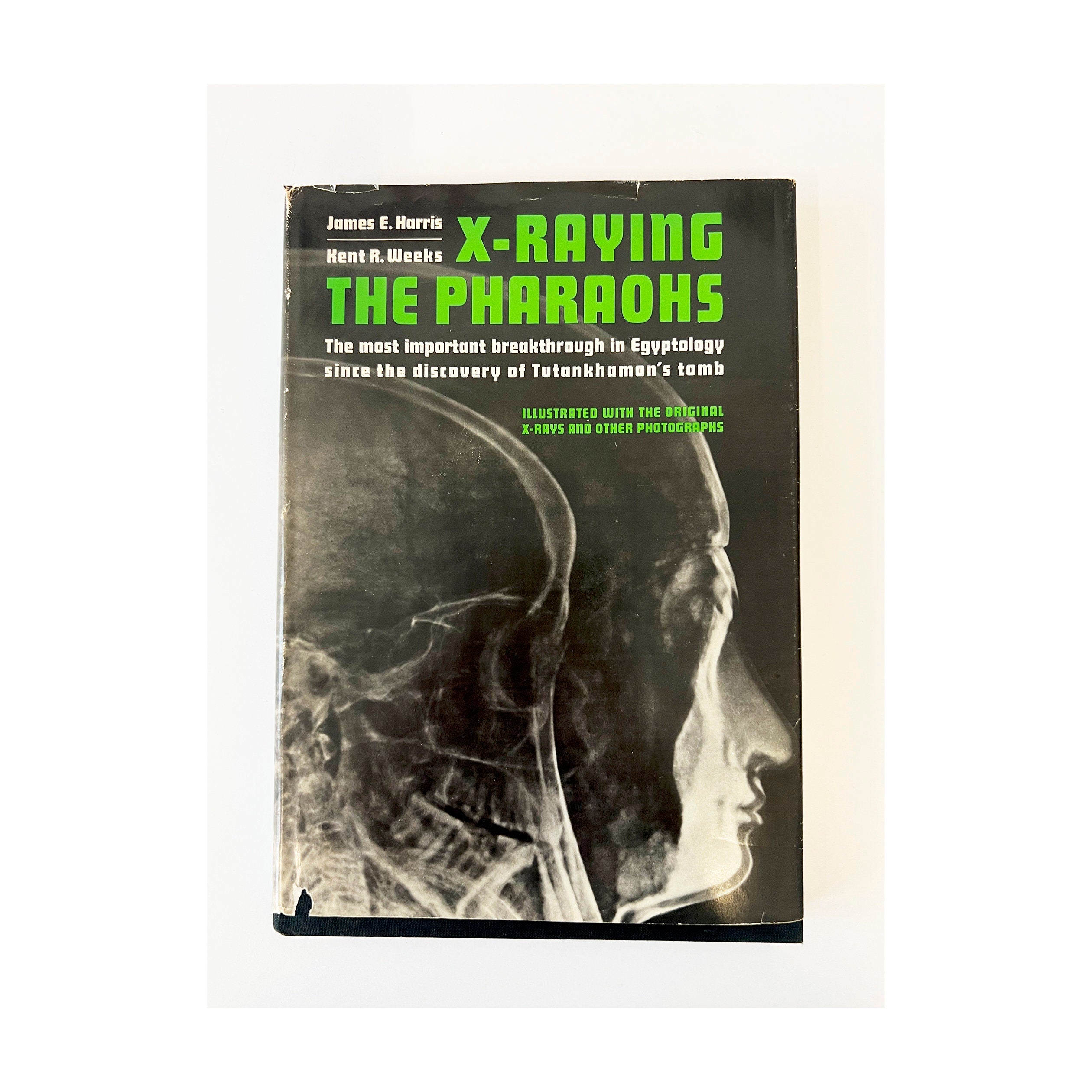 1973 x-raying the pharaohs vintage hardcover book
