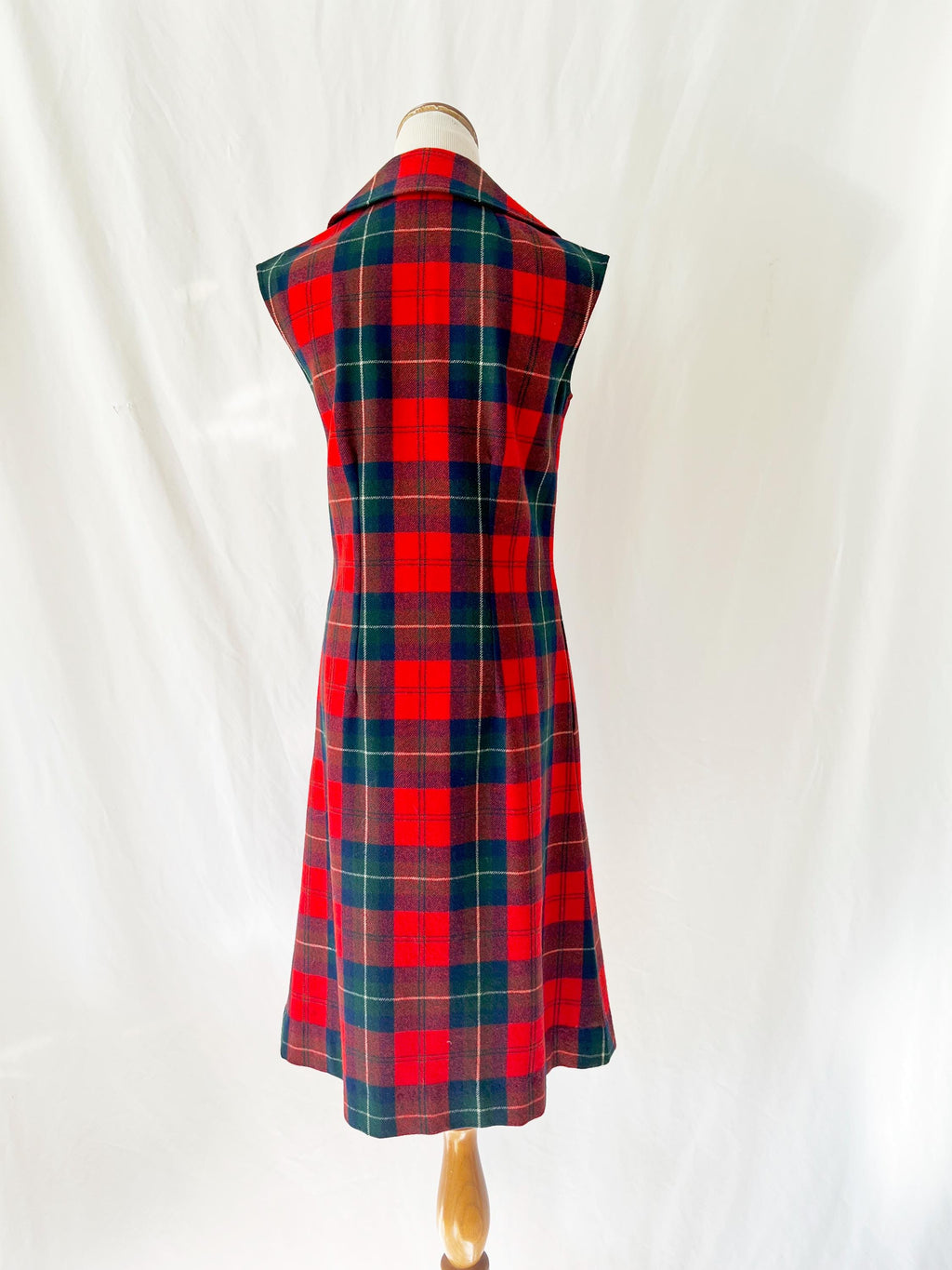 pendleton tartan plaid dress  small