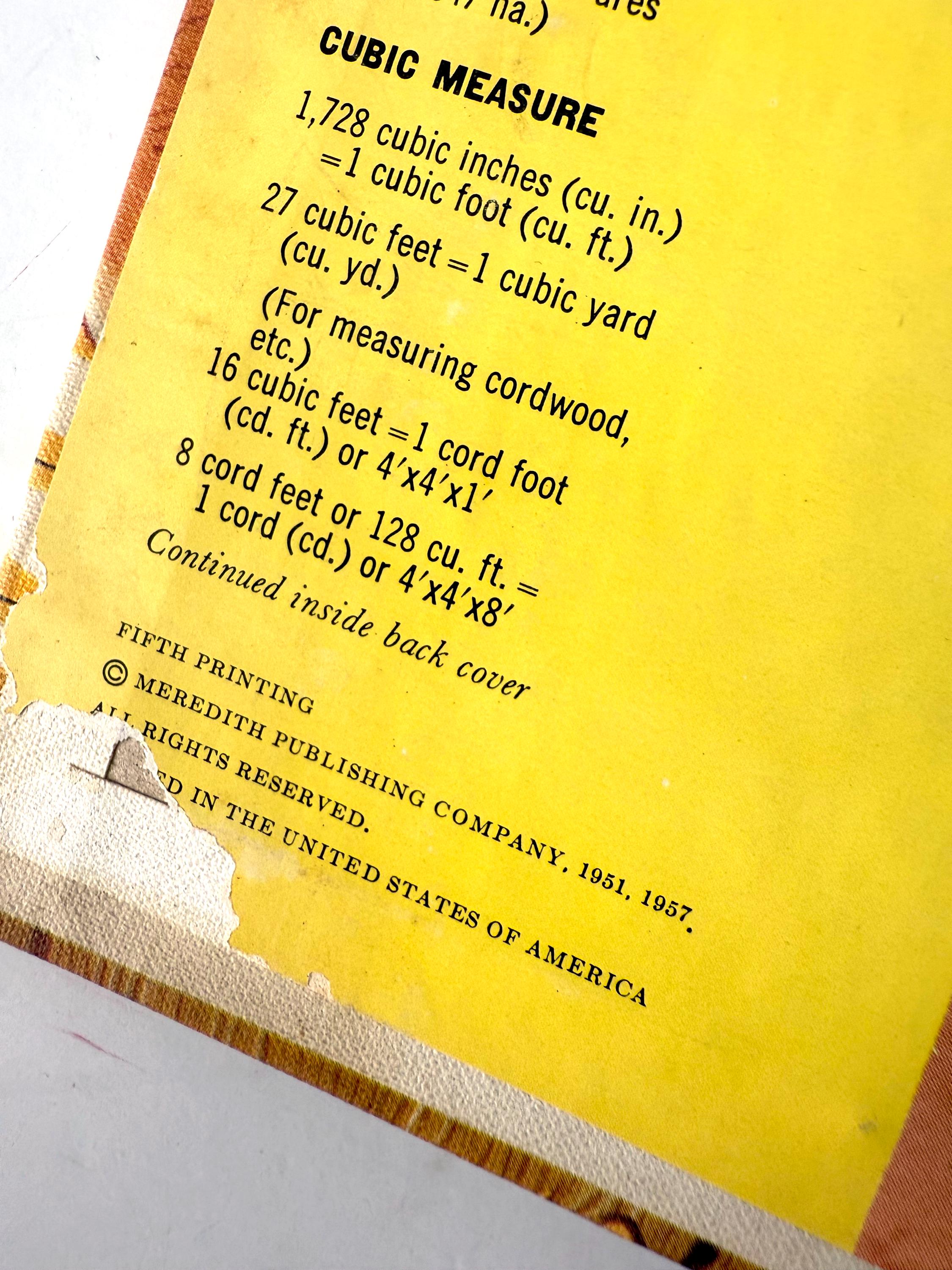 1957 Better Homes & Gardens Handyman's Book