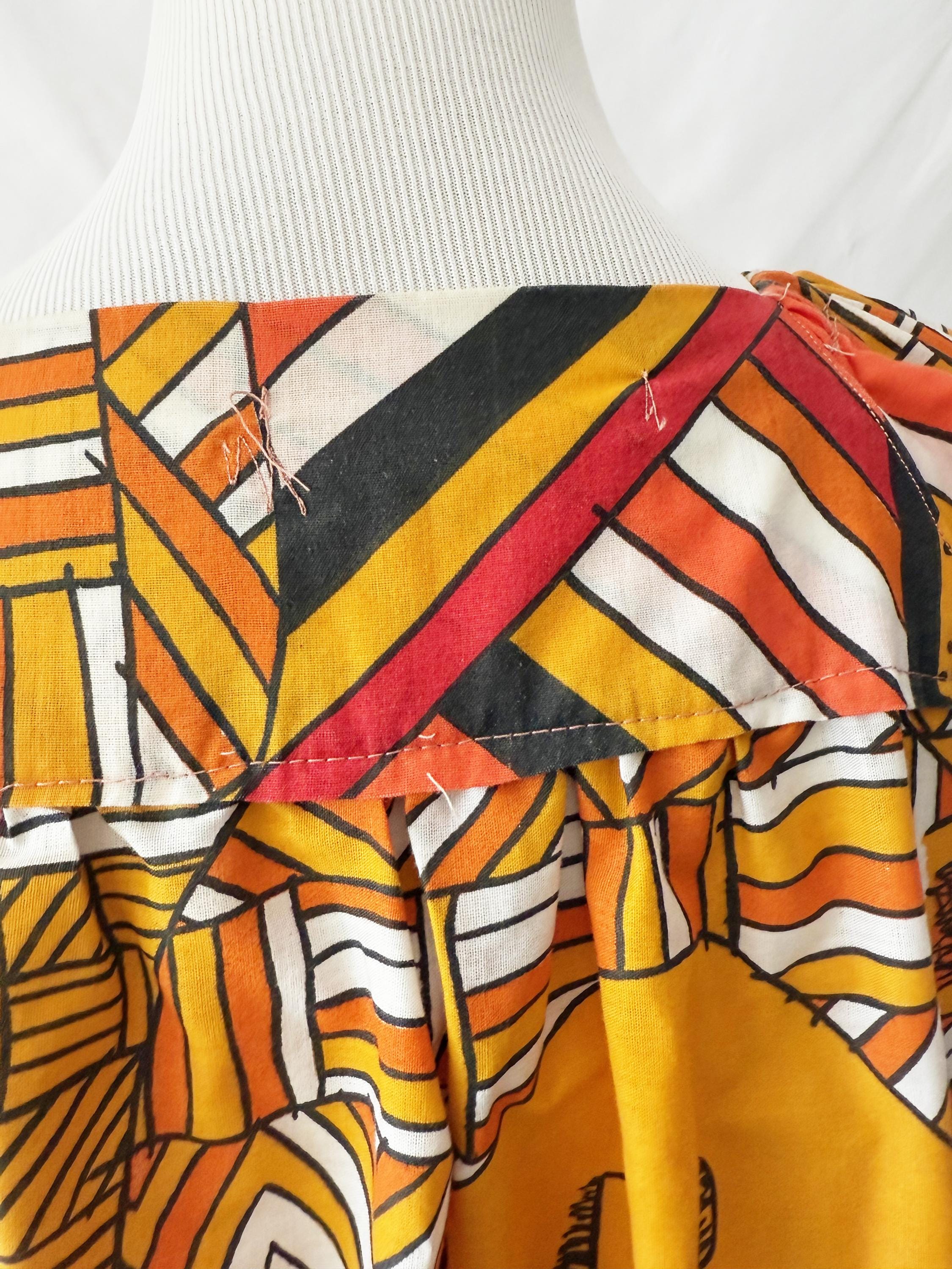 1960s Psychedelic Top Small