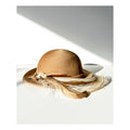1960s Vintage Wool Bowler Hat with Feathers - Geo. W. Bollman
