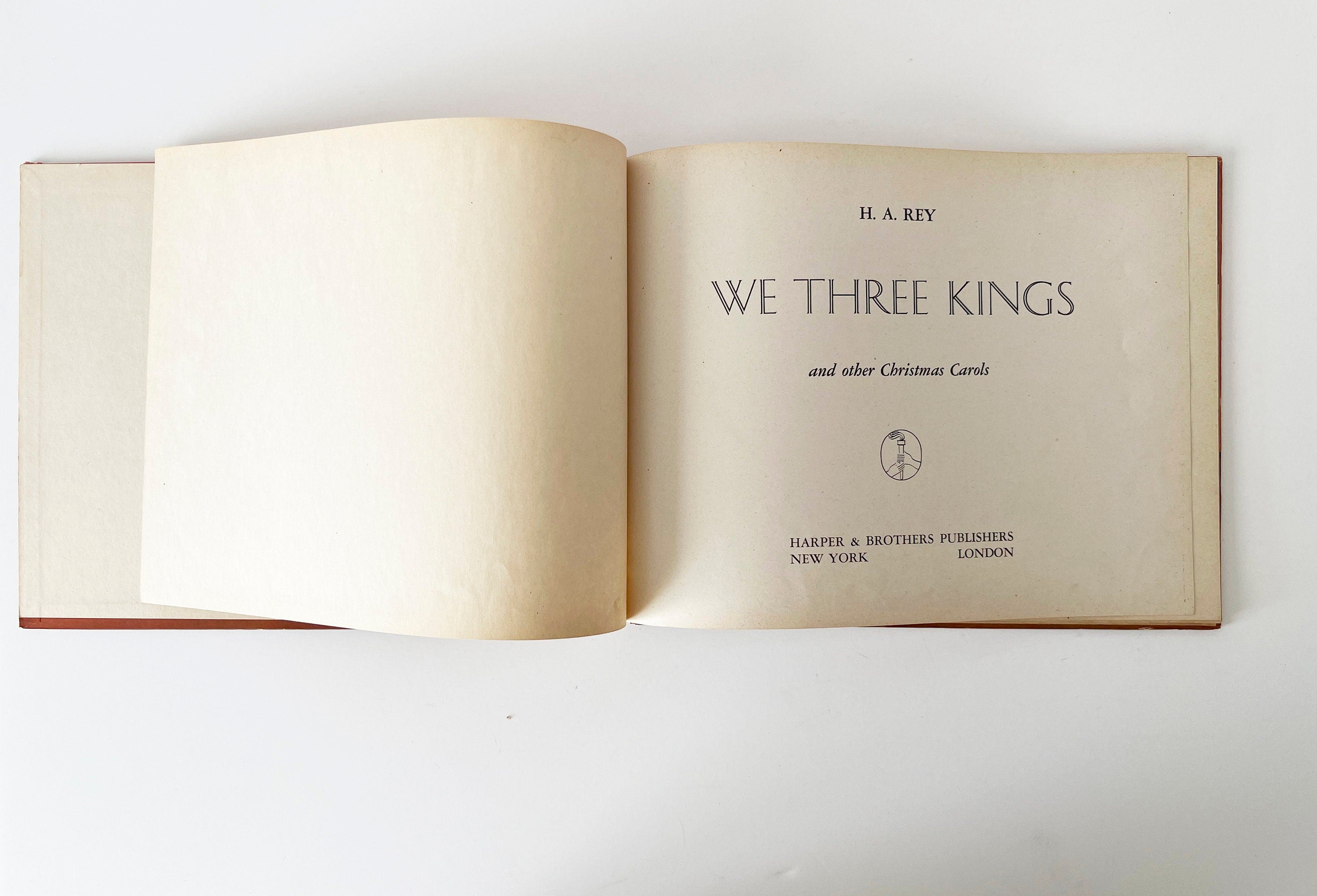1944 We Three Kings and Other Christmas Carols rare first edition