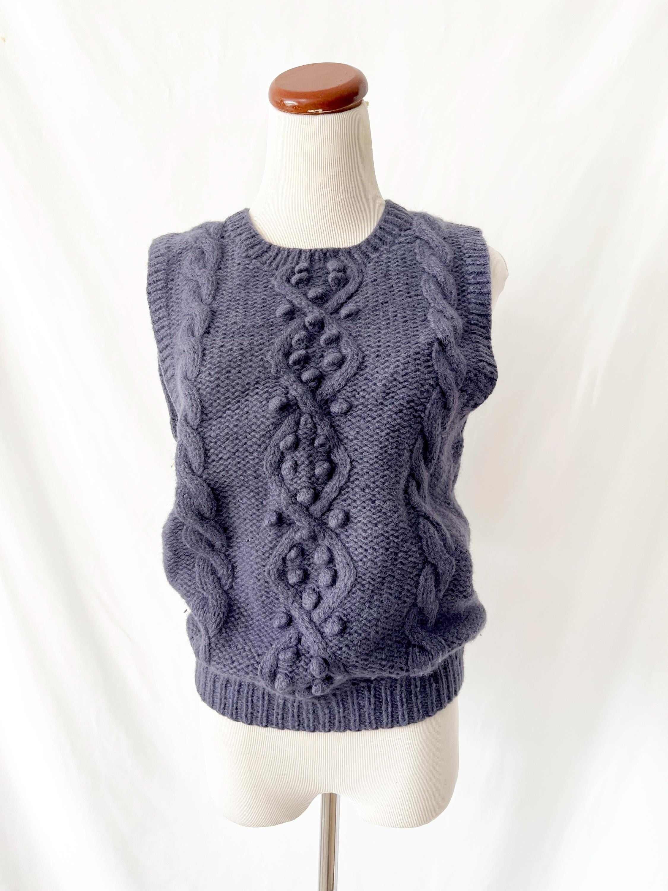 the eagles eye 1980s wool sweater vest / medium