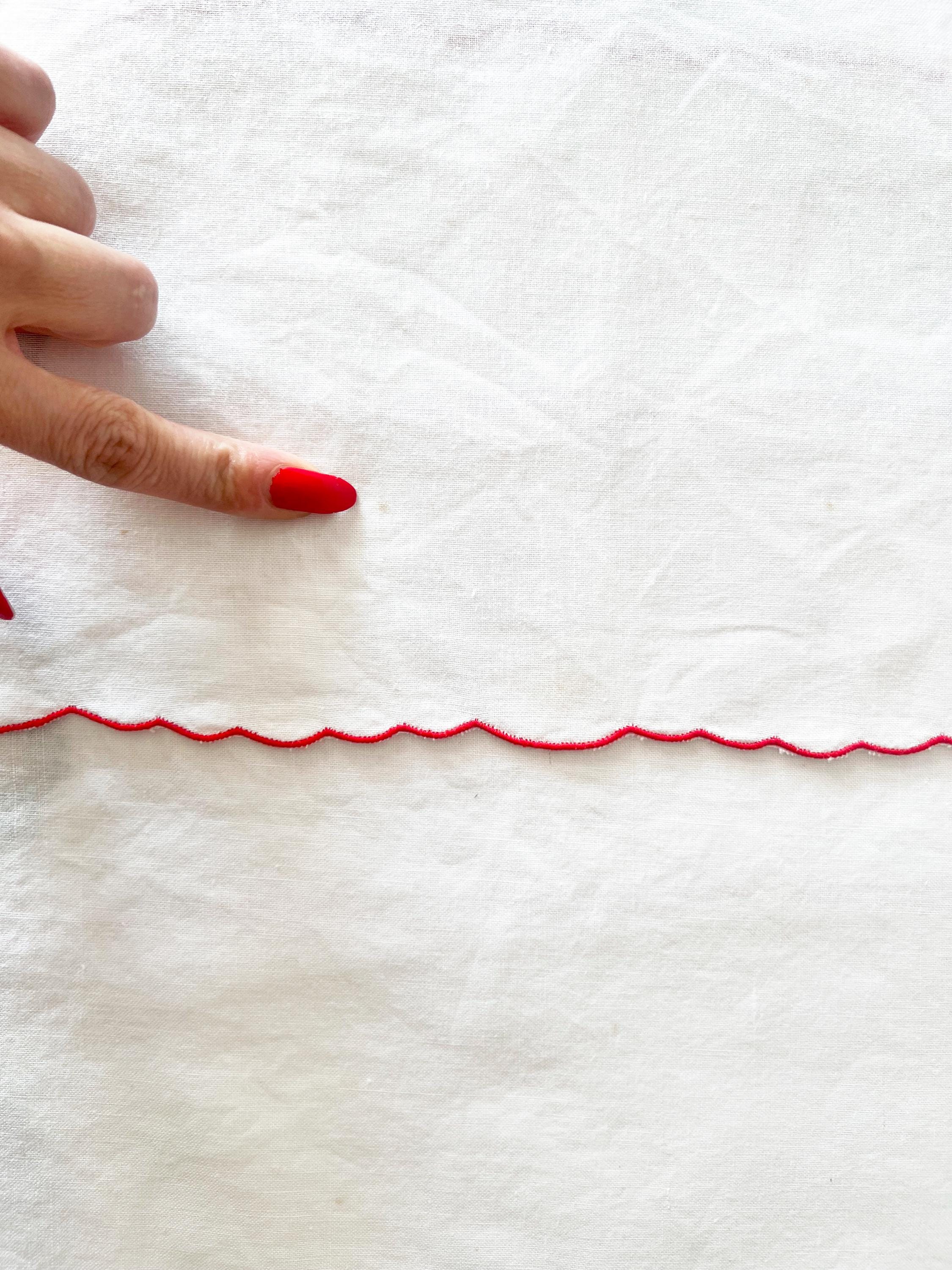 christmas wreath placemats and napkins