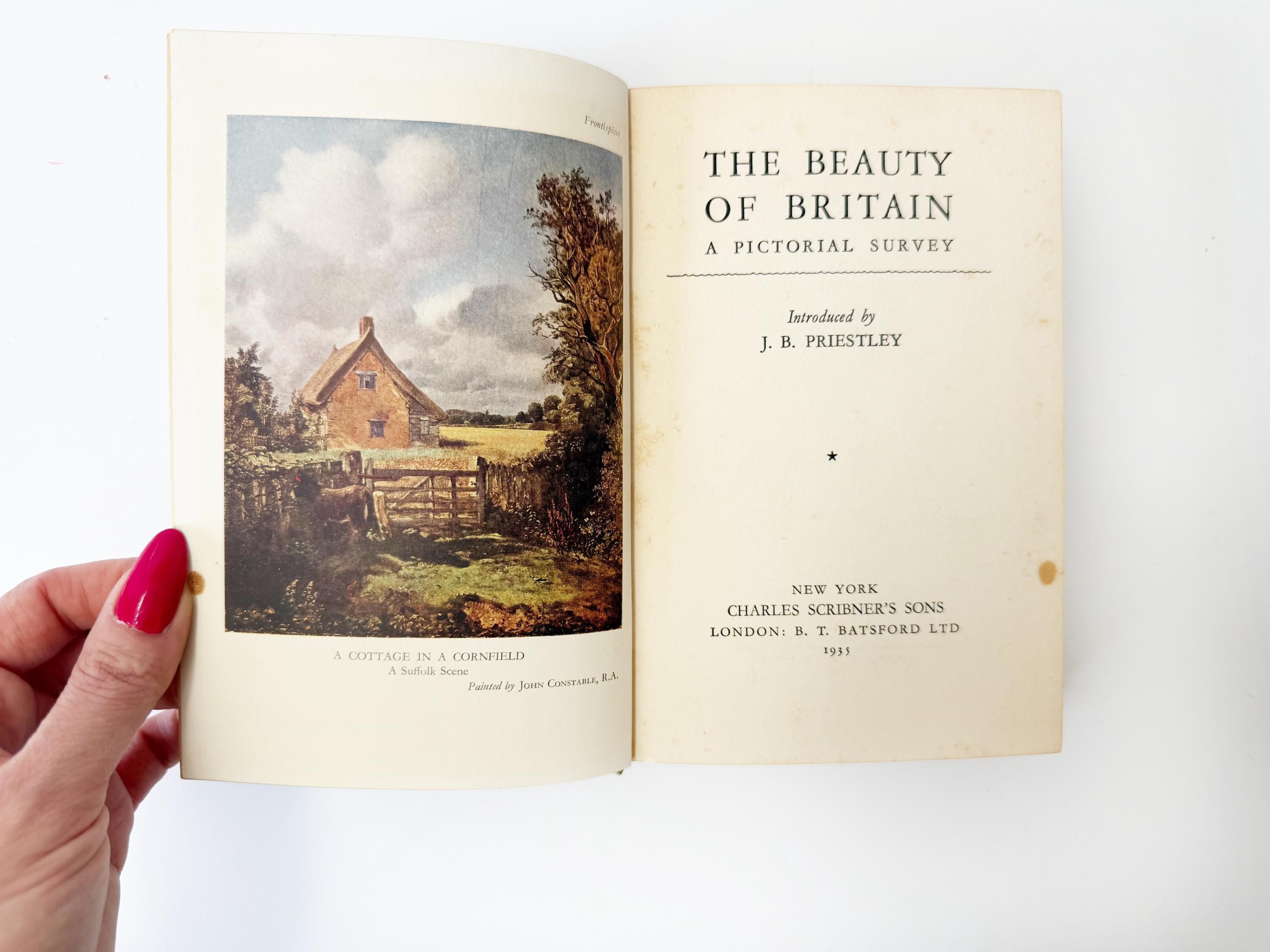 1935 The Beauty of Britain a Pictorial Survey intro  by J.B. Priestley
