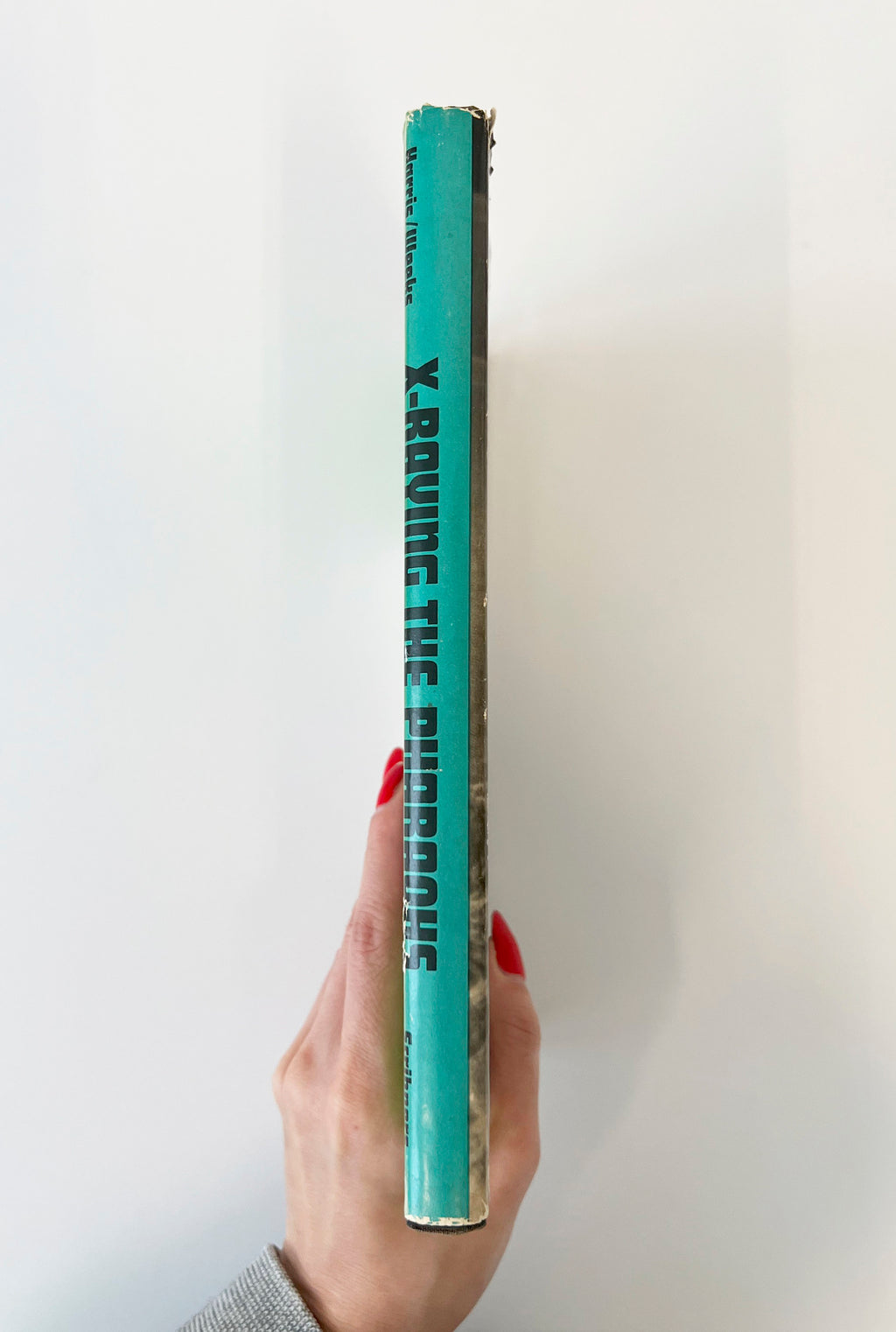 1973 x-raying the pharaohs vintage hardcover book