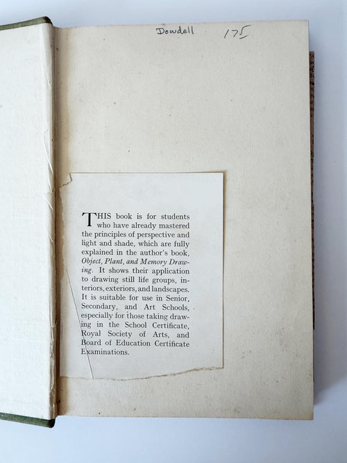 1937 Still Life to Landscape Drawing by Allan Smith