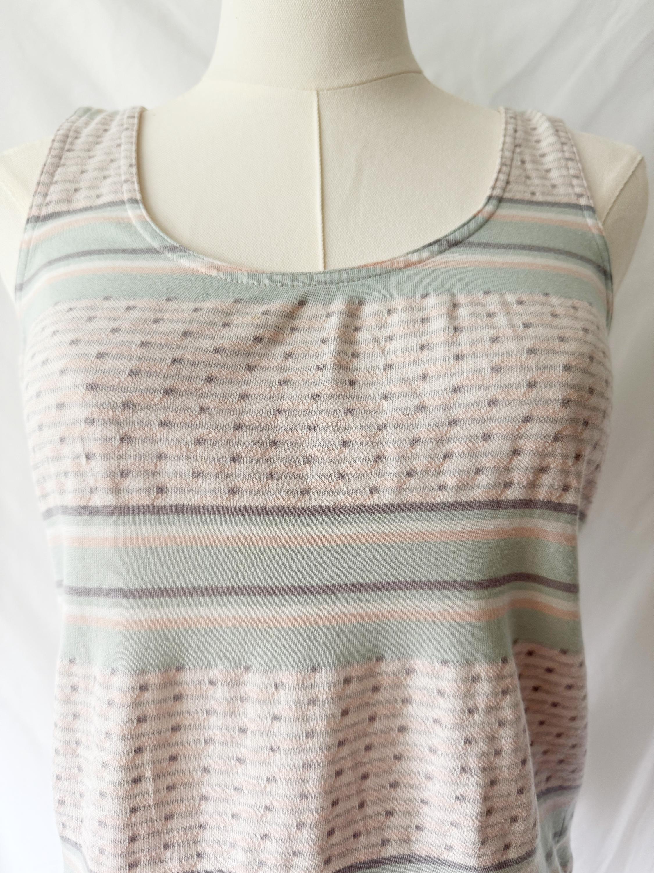 Pastel 80s Tank Top Ron Chereskin Small