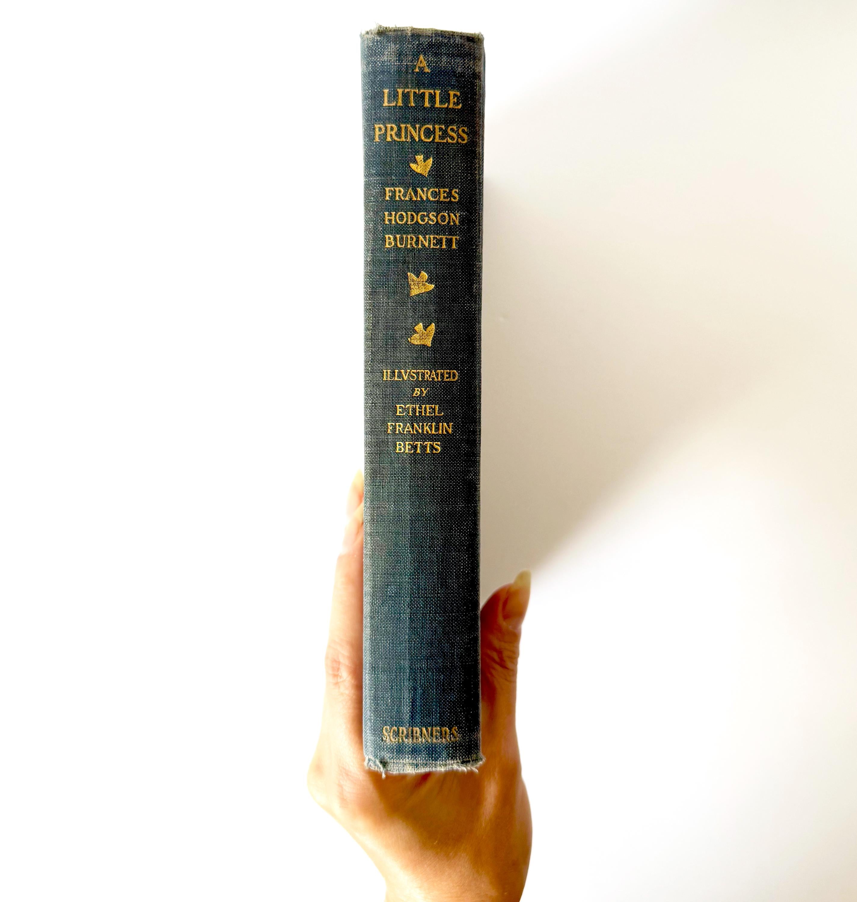 1925 A Little Princess by Frances Hodgson Burnett, Ethel Franklin Betts (Illustrator)