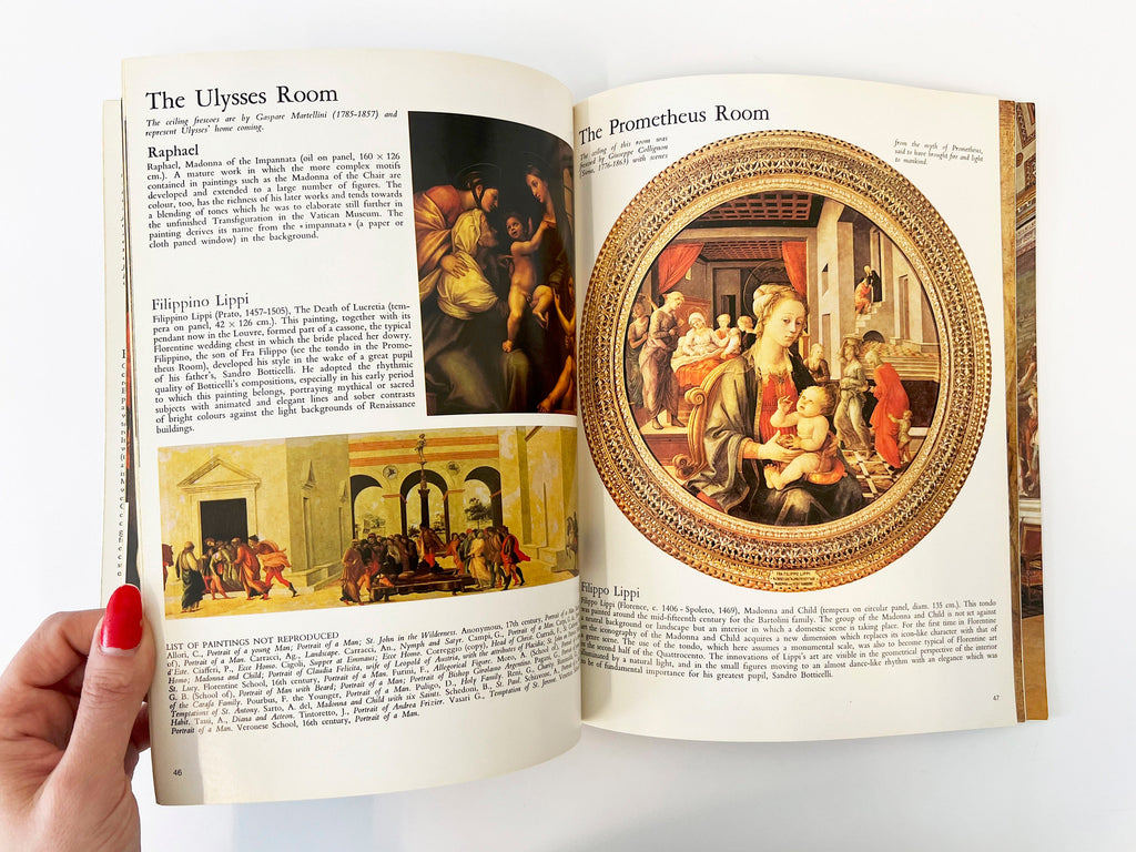 1973 Pitti Palace Art History Catalogue - Florence, Italy