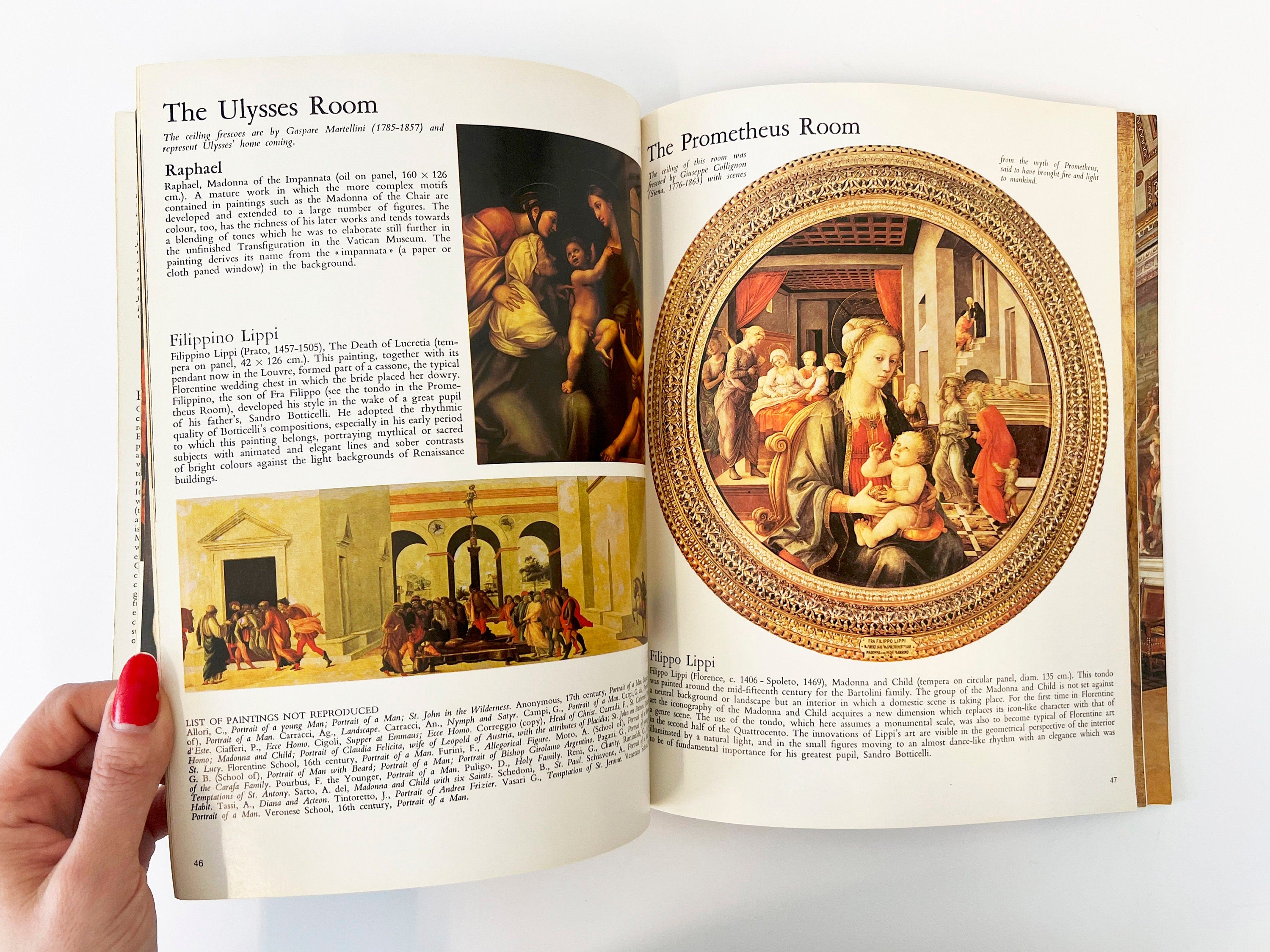 1973 Pitti Palace Art History Catalogue - Florence, Italy