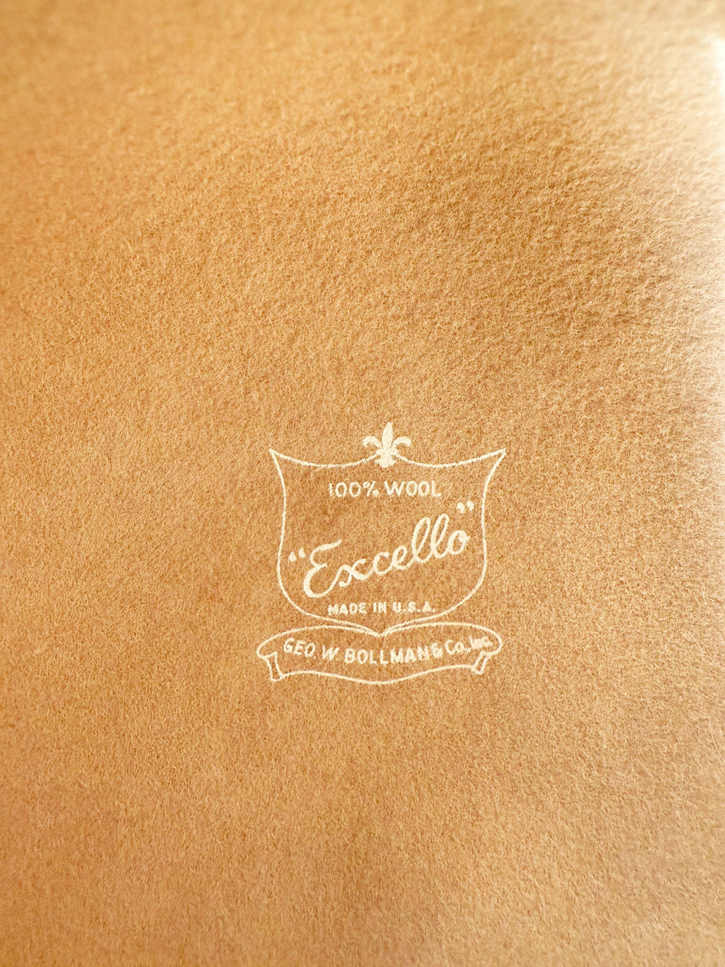 1960s Vintage Wool Bowler Hat with Feathers - Geo. W. Bollman