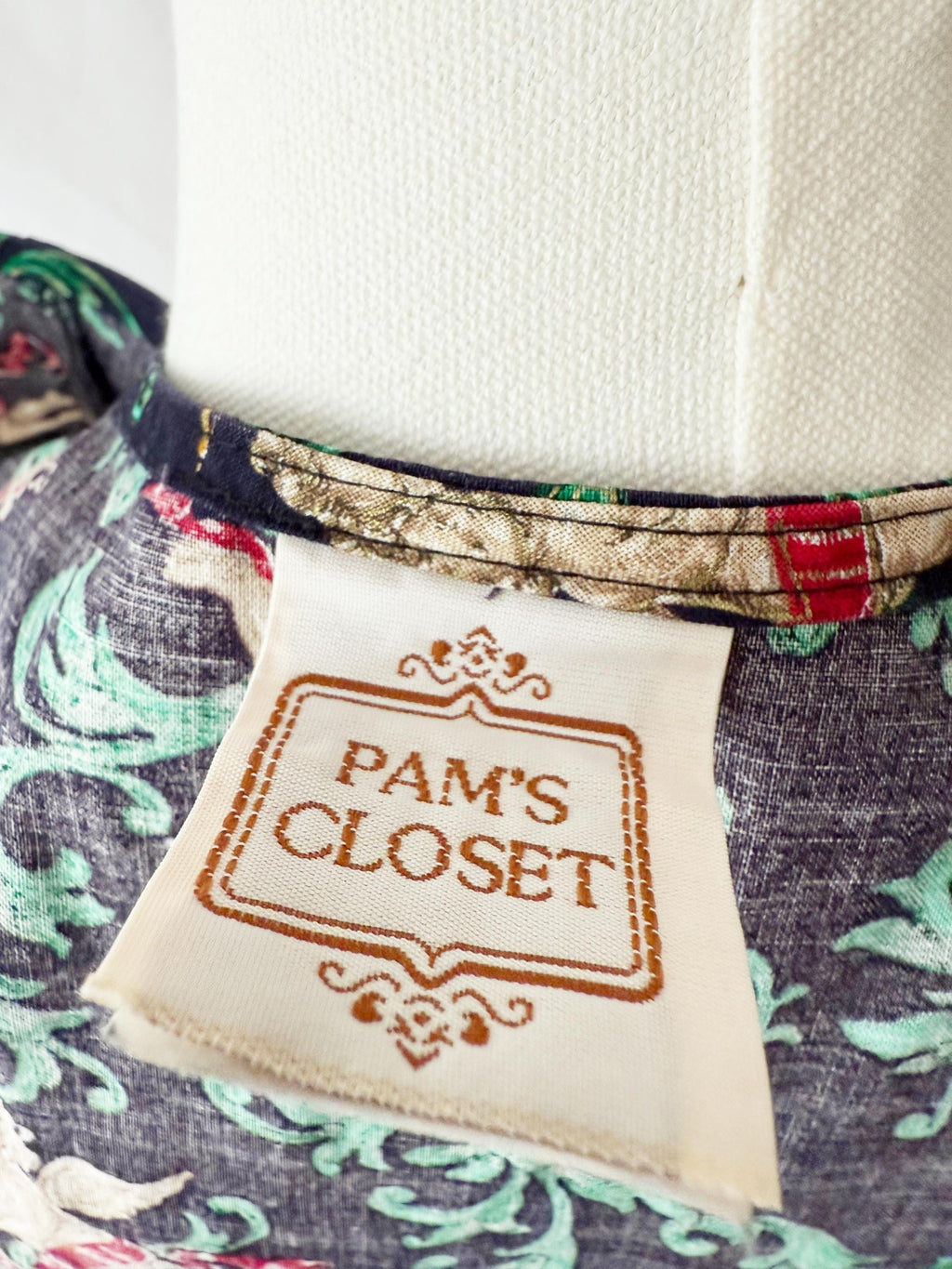 Vintage Pam's Closet Cherubs Angels  Jumper Dress Small