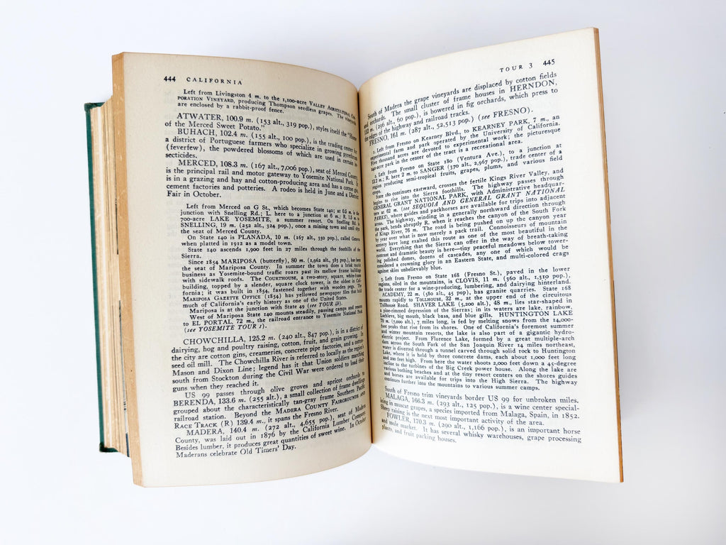 California A Guide to the Golden State 1954