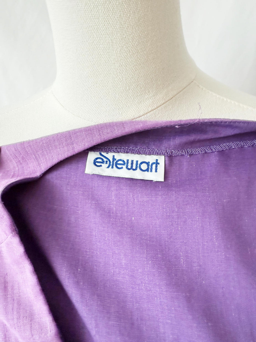 Sheer Purple Tiered Sun Dress vintage summer dress  Large