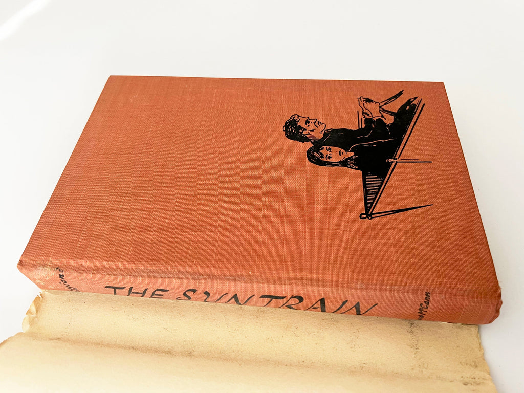 The Sun Train: 1966 Vintage Hardcover Novel, Italian Fiction