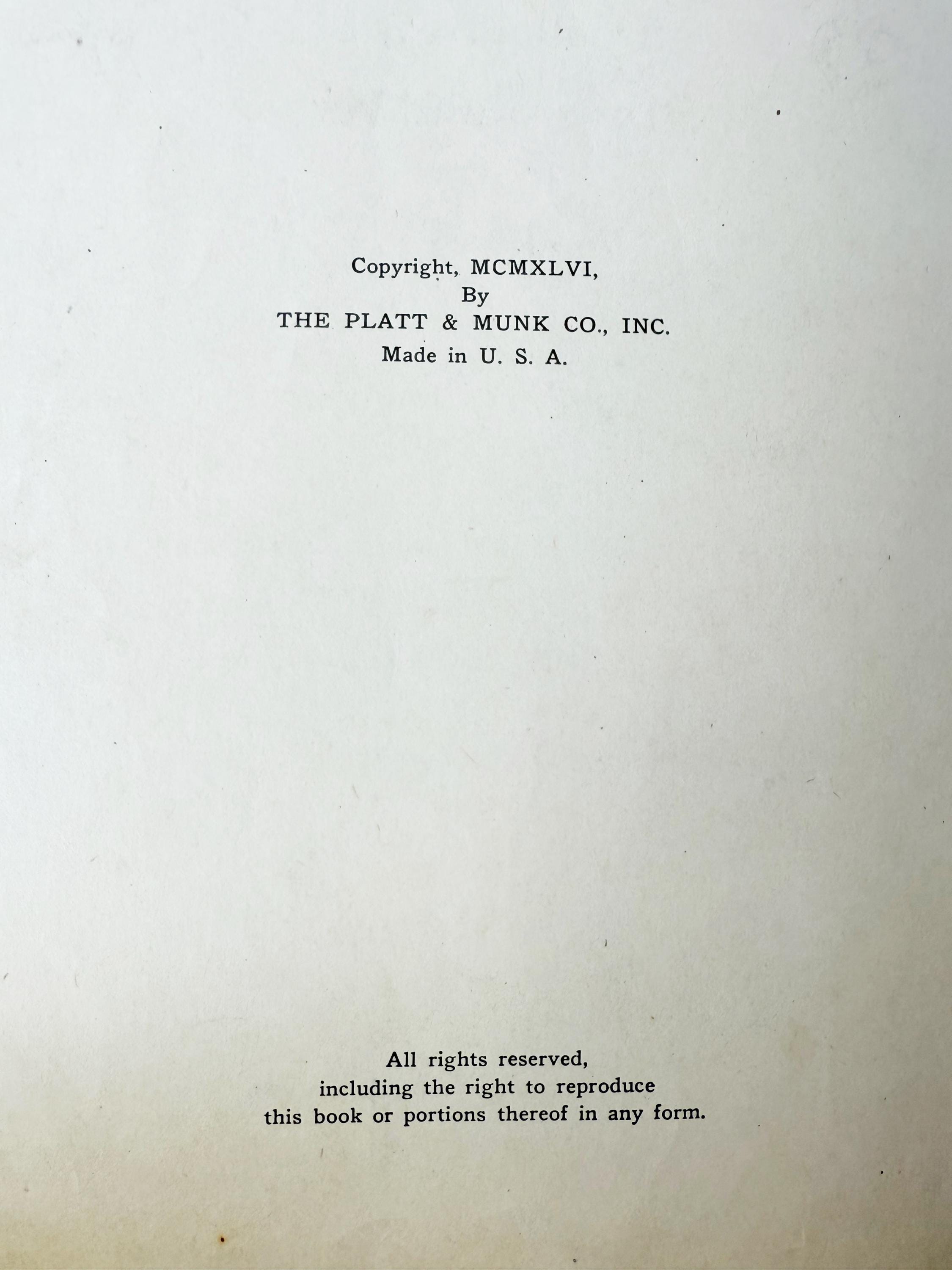 1946 The Bumper Book  A Harvest of Story and Verse for Children edited by Watty Piper