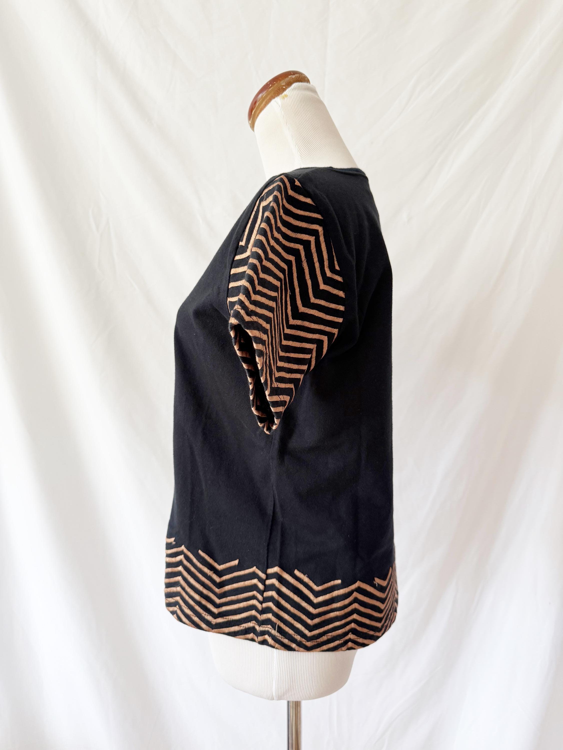 Vintage Michael Simon Lite Embroidered T-Shirt Sm/M