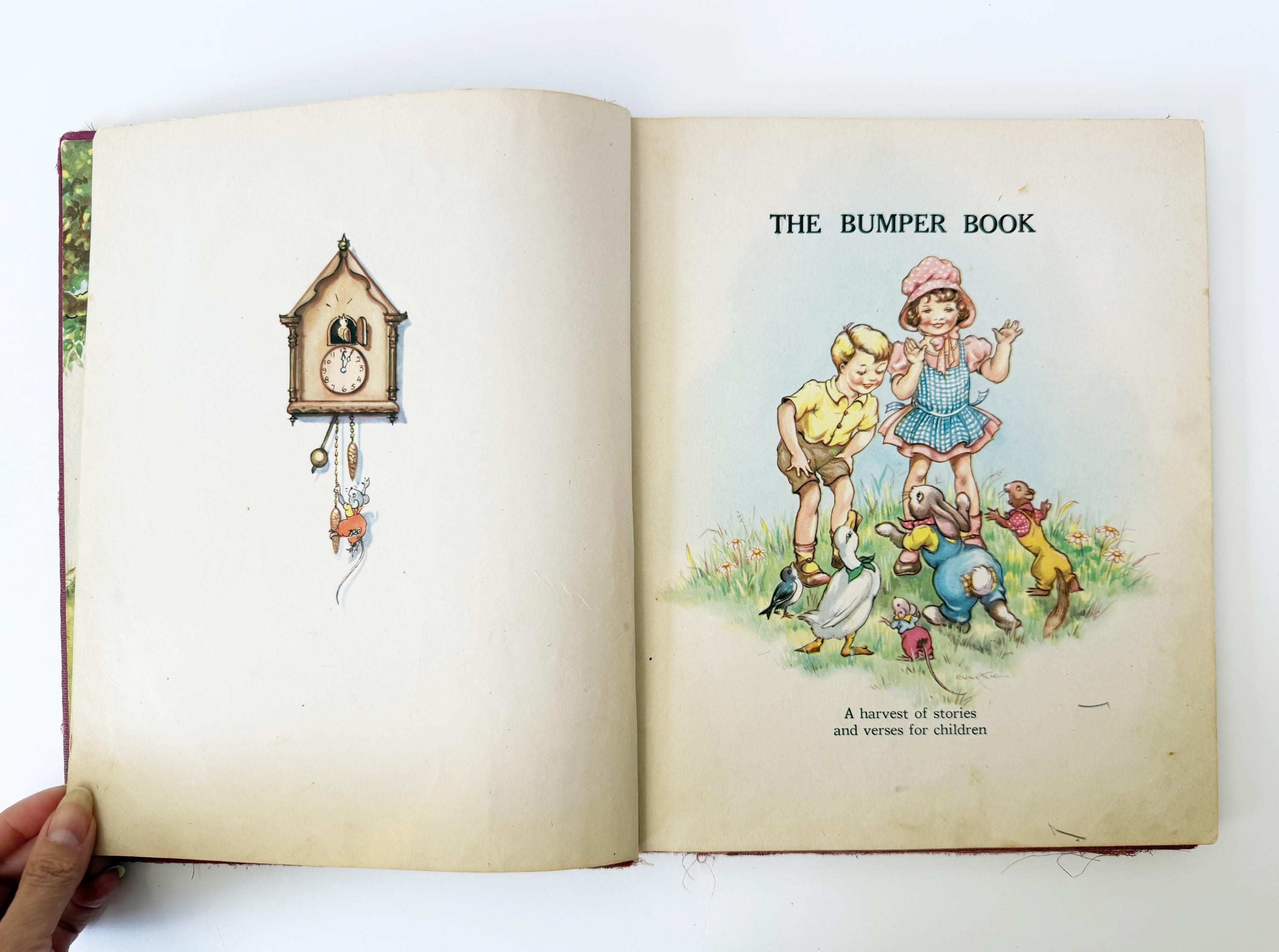 1946 The Bumper Book  A Harvest of Story and Verse for Children edited by Watty Piper