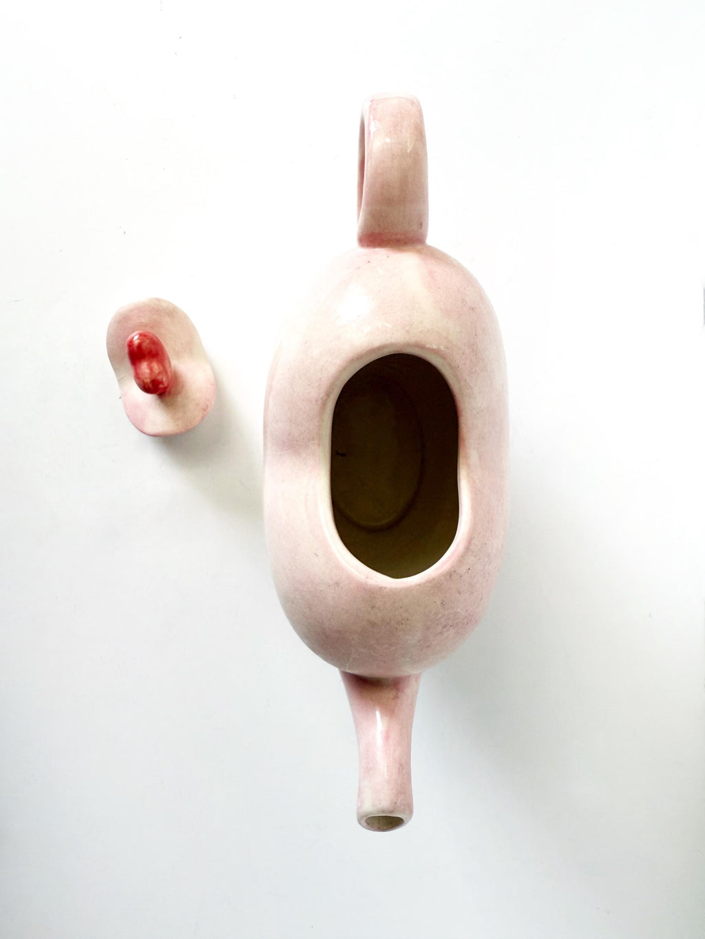 Heart Teapot: Handmade Ceramic Tea Pot