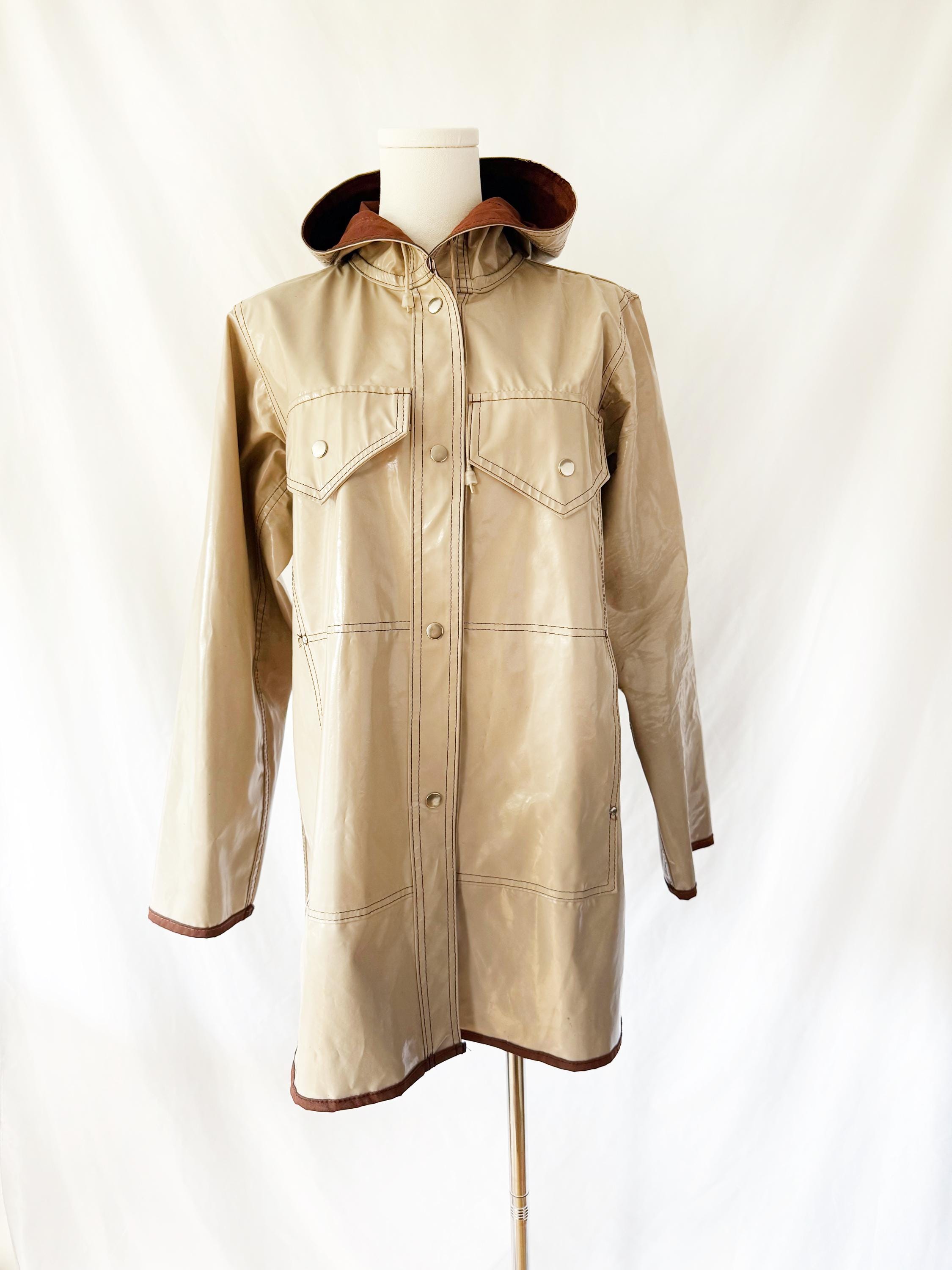 vintage Raincoat Medium