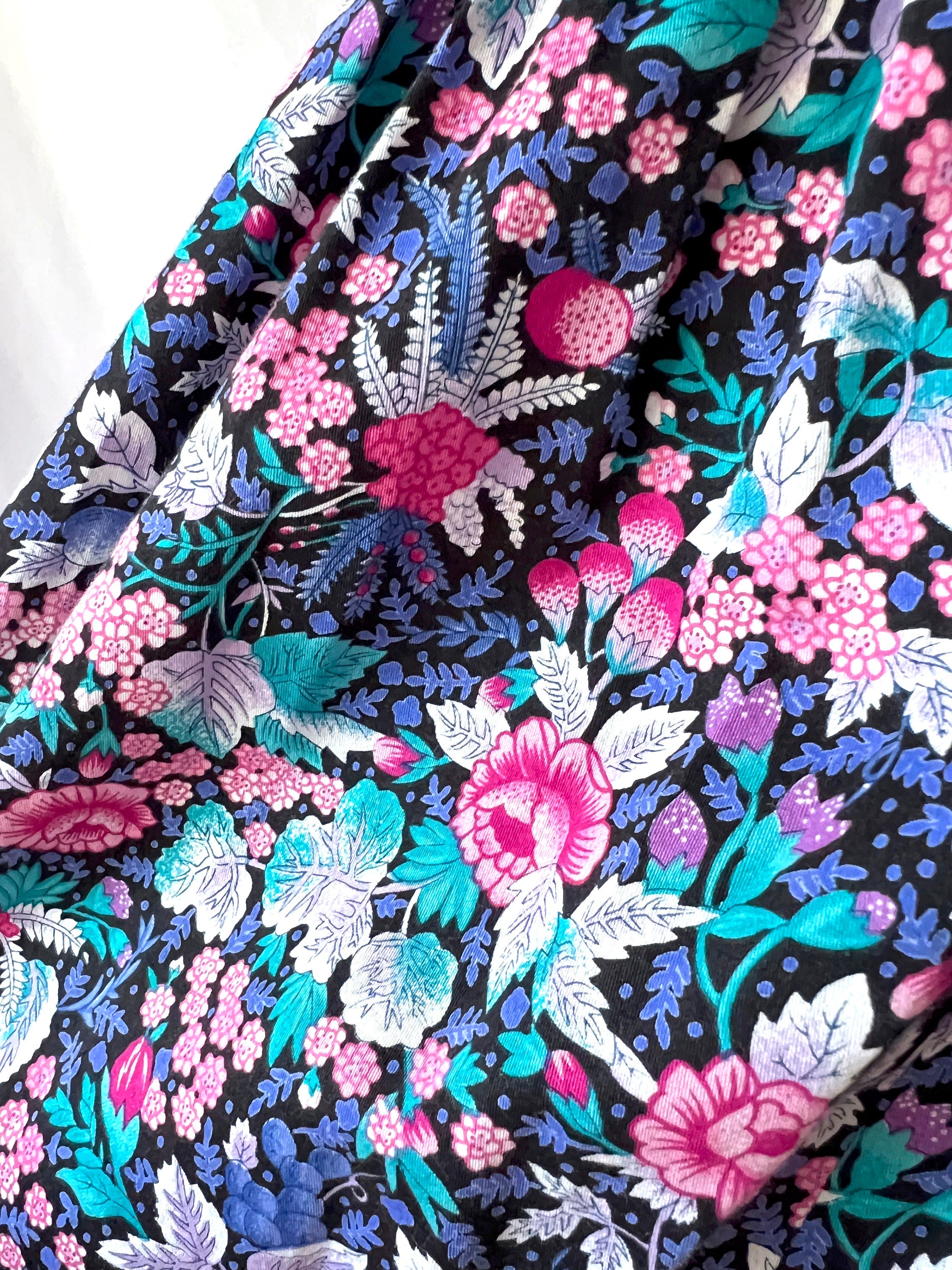 floral strapless summer dress jane schaffhausen for belle france size 6