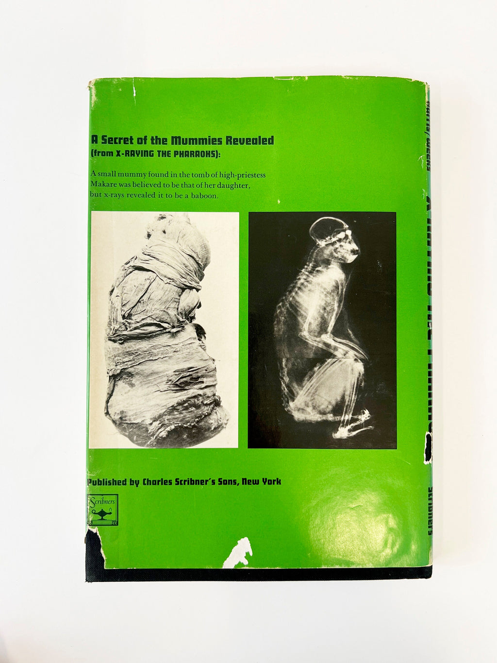 1973 x-raying the pharaohs vintage hardcover book