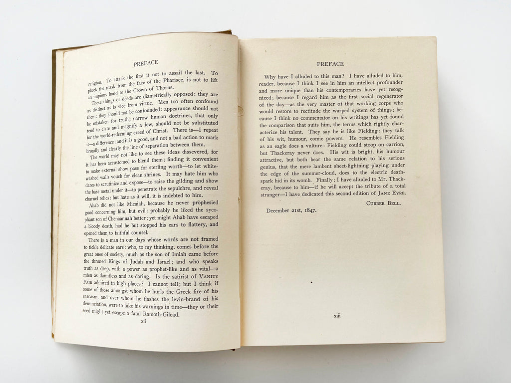 1906 Jane Eyre by Charlotte Bronte, Illustrated Antique Hardcover