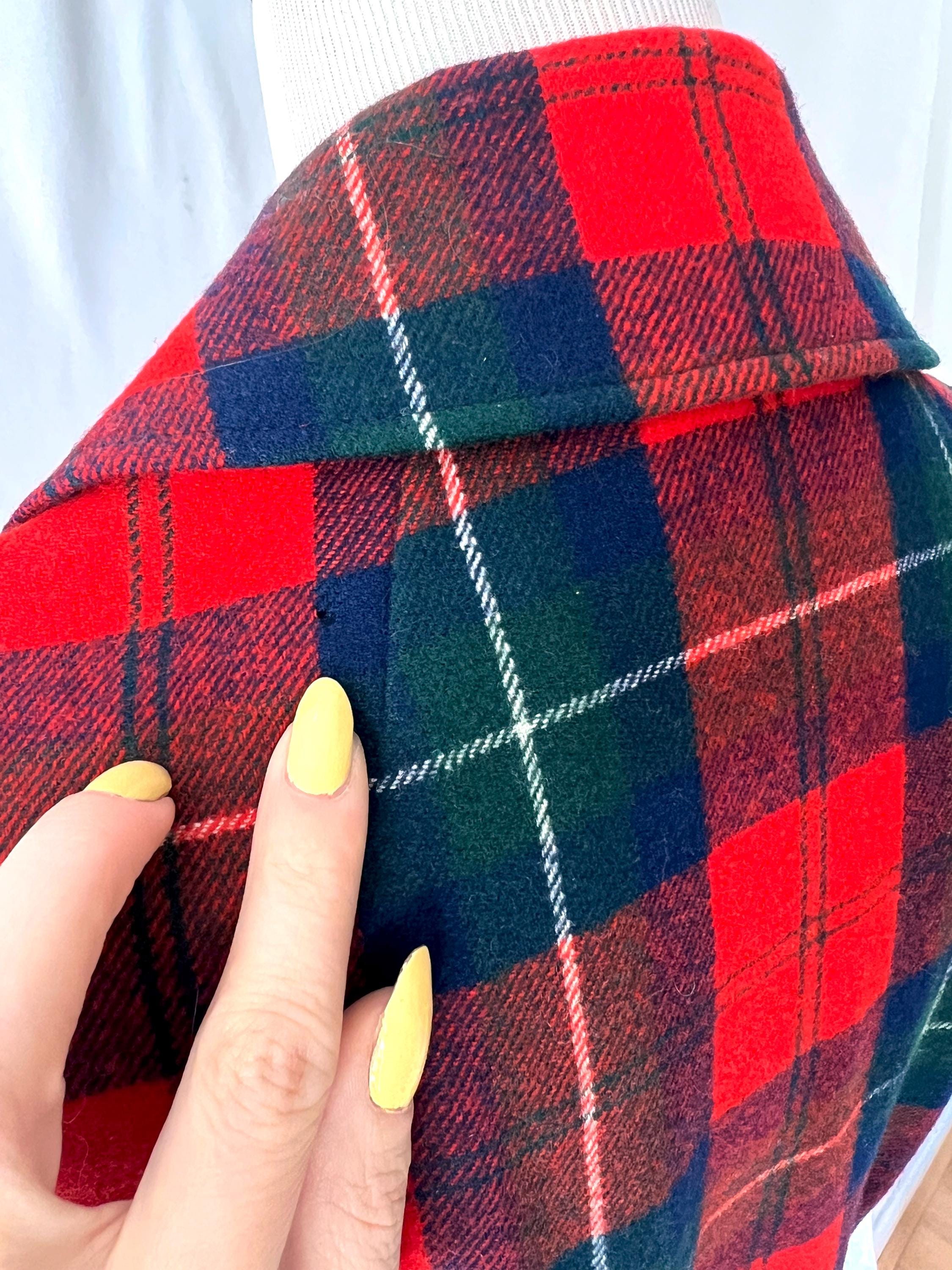 pendleton tartan plaid dress  small