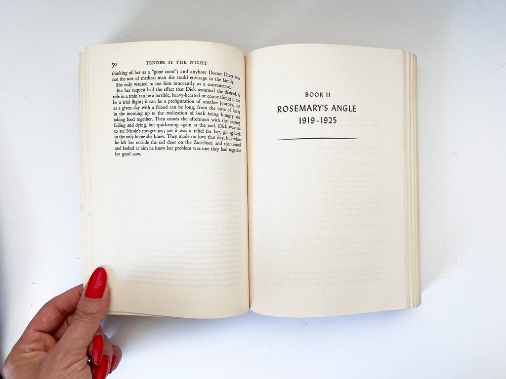 1953 F. Scott Fitzgerald Three Novels: Vintage Paperback