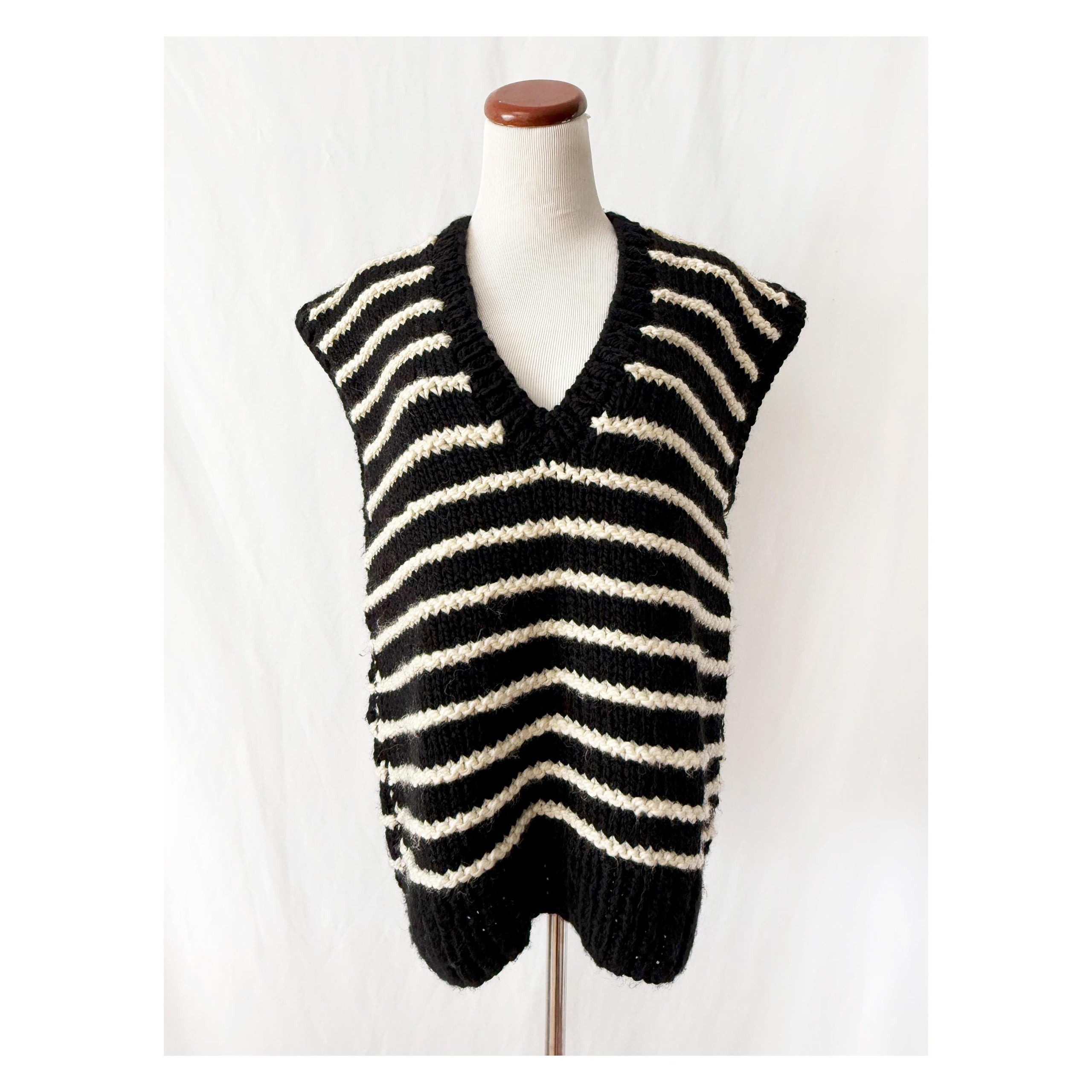 vintage 1980s chunky knit sweater medium