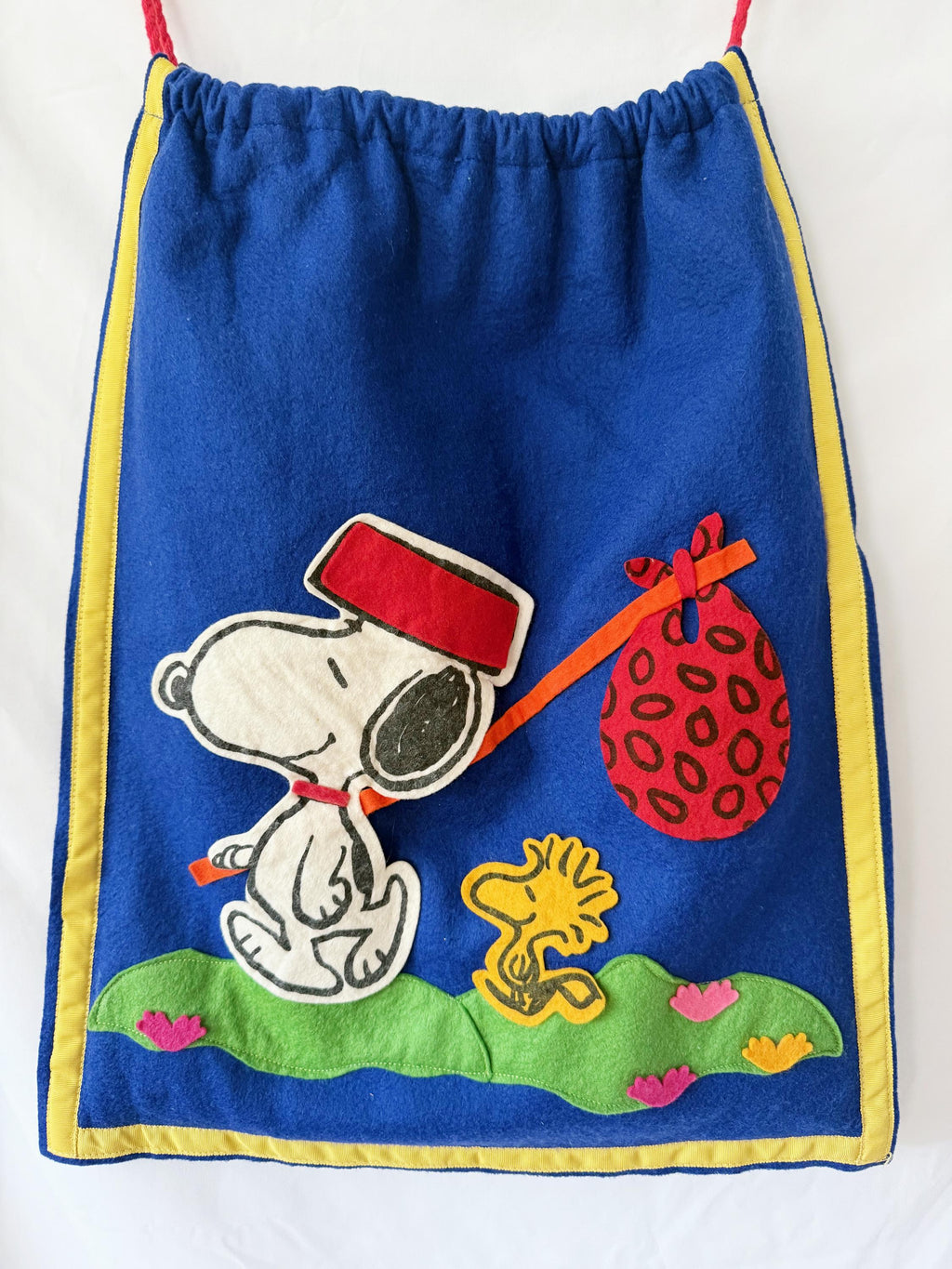 Simon Simple Originals Snoopy Woodstock Lined Laundry Camp Bag