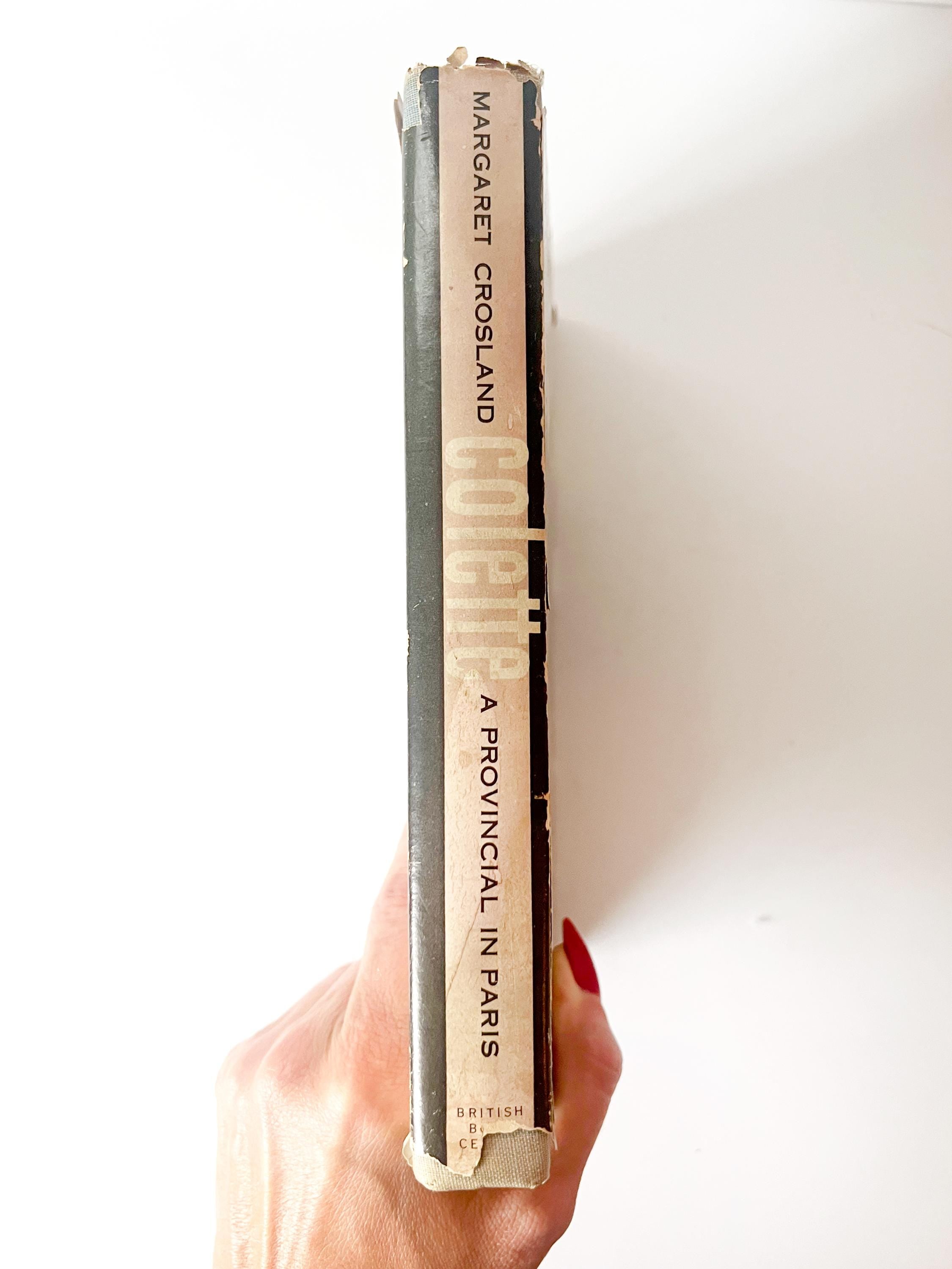 1954 colette a provincial in paris by margaret crosland / vintage biography hardcover book  / 1st edition