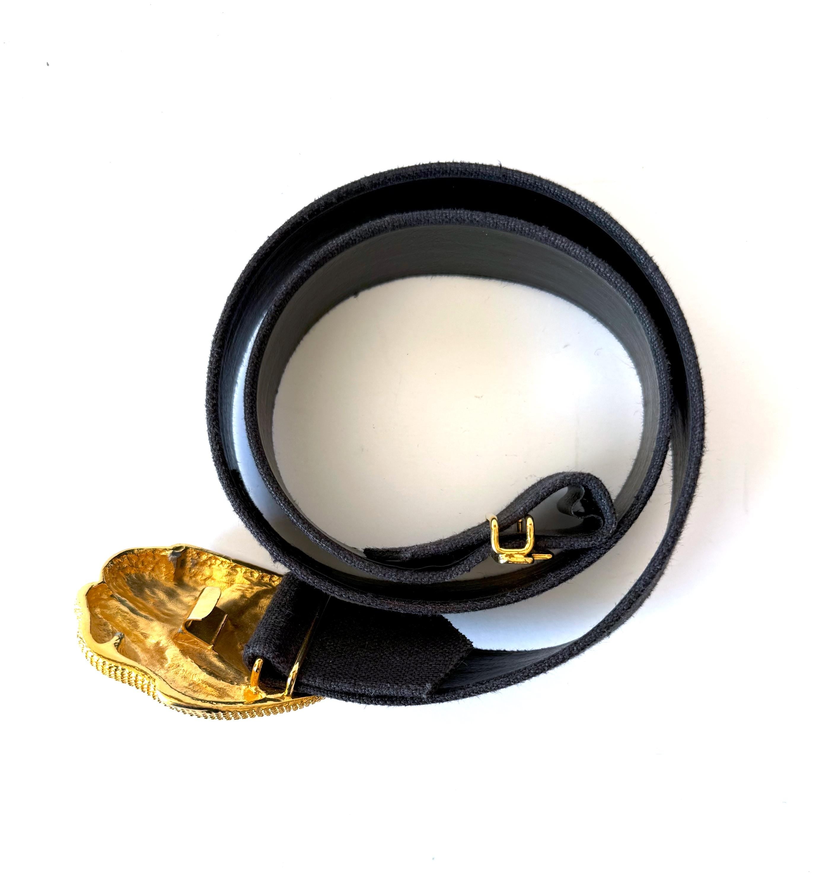 Vntg Gay Boyer Bunny Rabbit Belt 29 inch waist