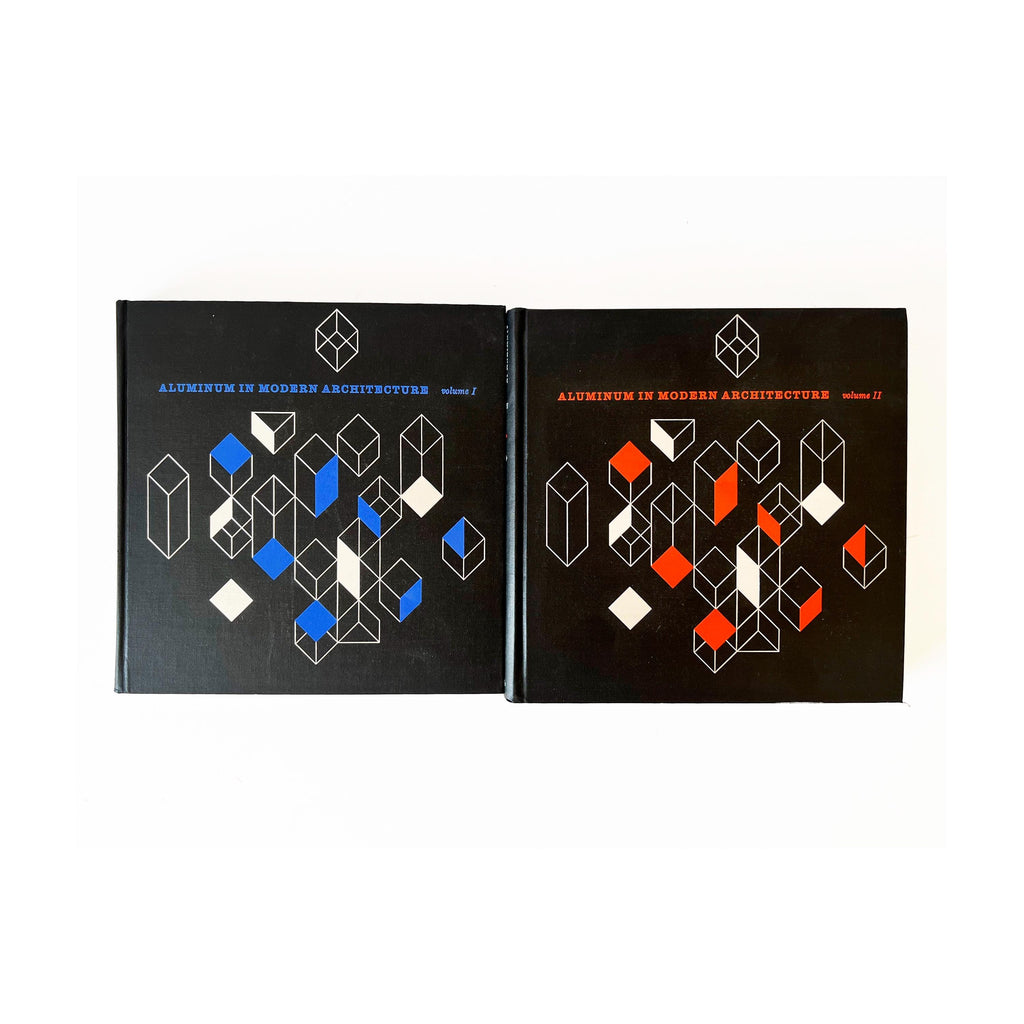 1956 Aluminum in Modern Architecture Book Set: Mid-Century Design