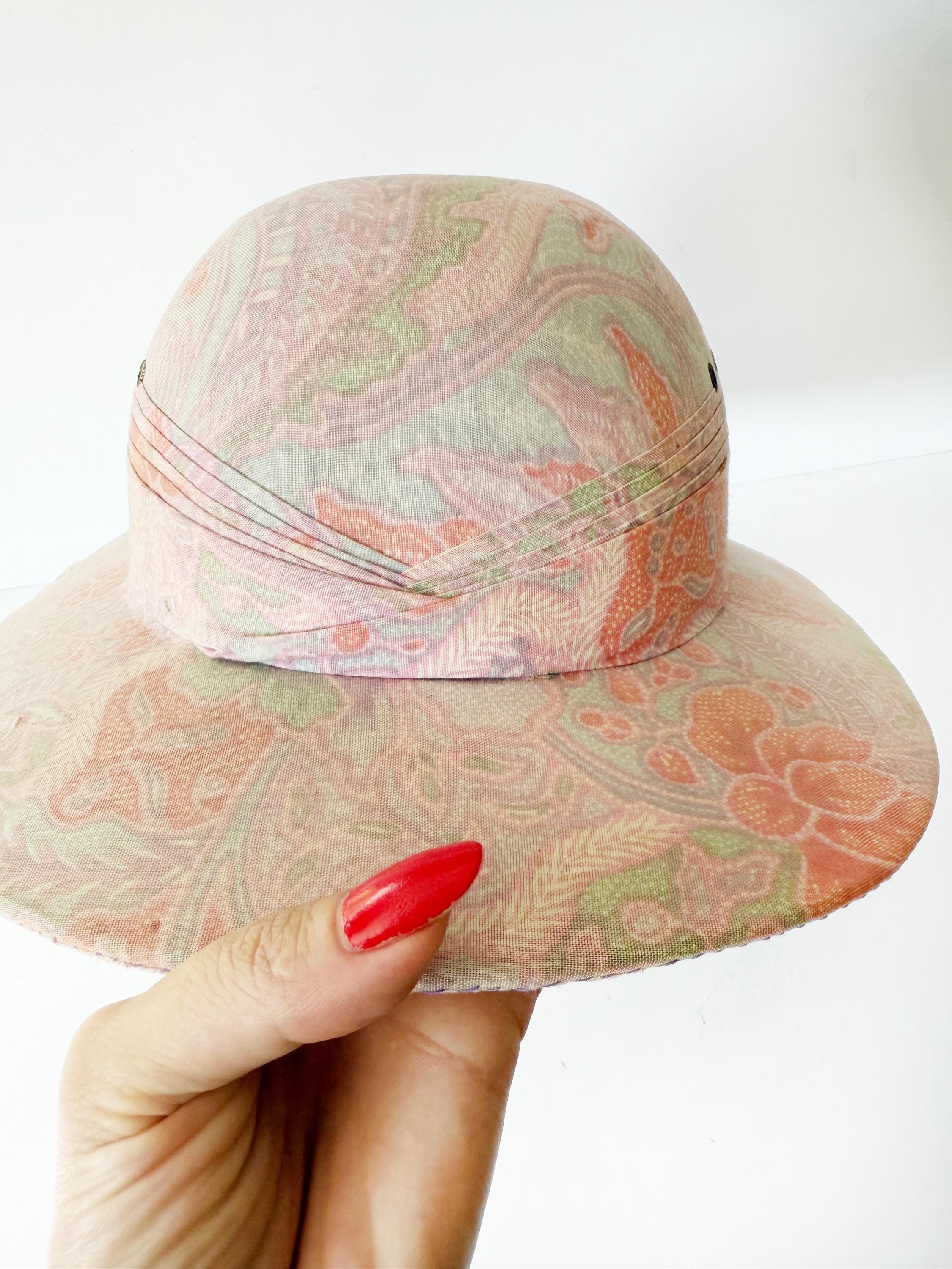 Vintage Balinese Safari Hat for Ladies