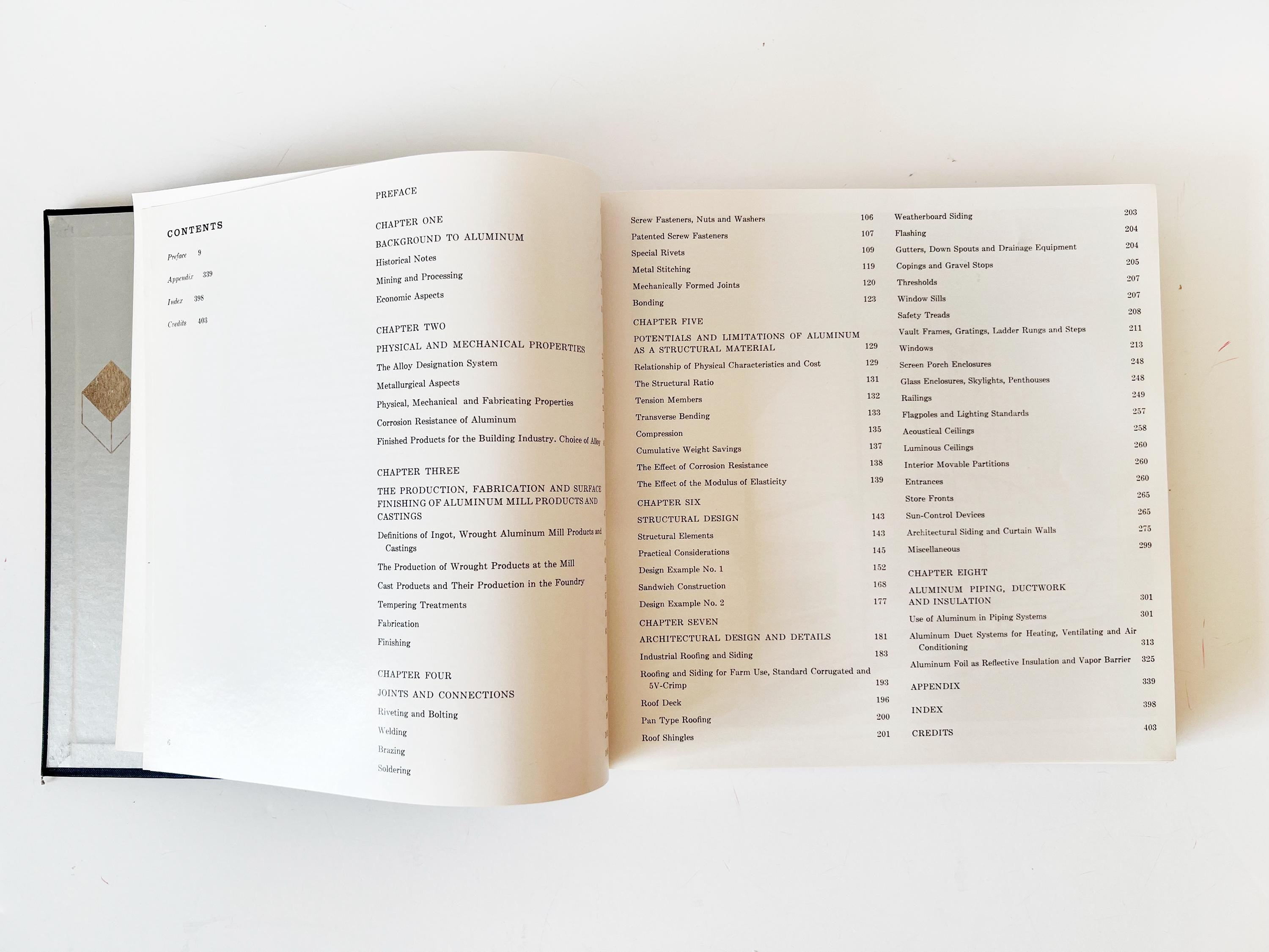 1956 Aluminum in Modern Architecture Book Set: Mid-Century Design