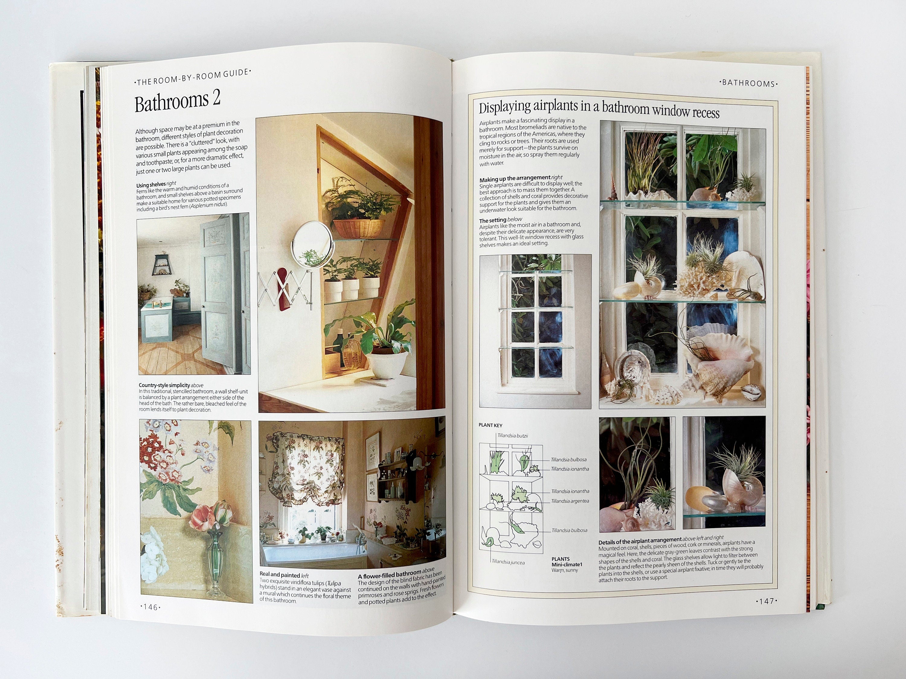 1988 The Indoor Garden Book, Vintage Plant Book