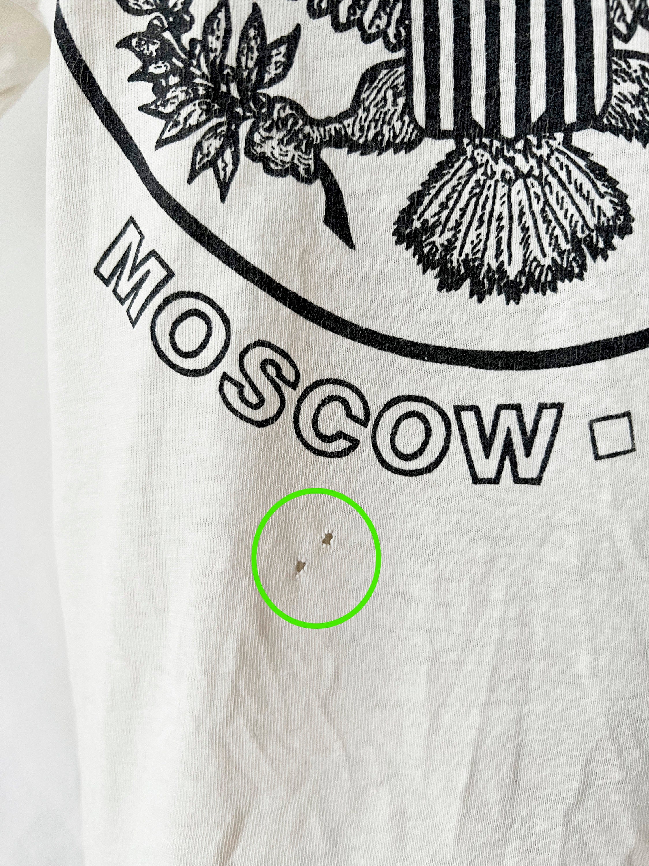 vintage tshirt american embassy moscow ussr vintage tee shirt  small